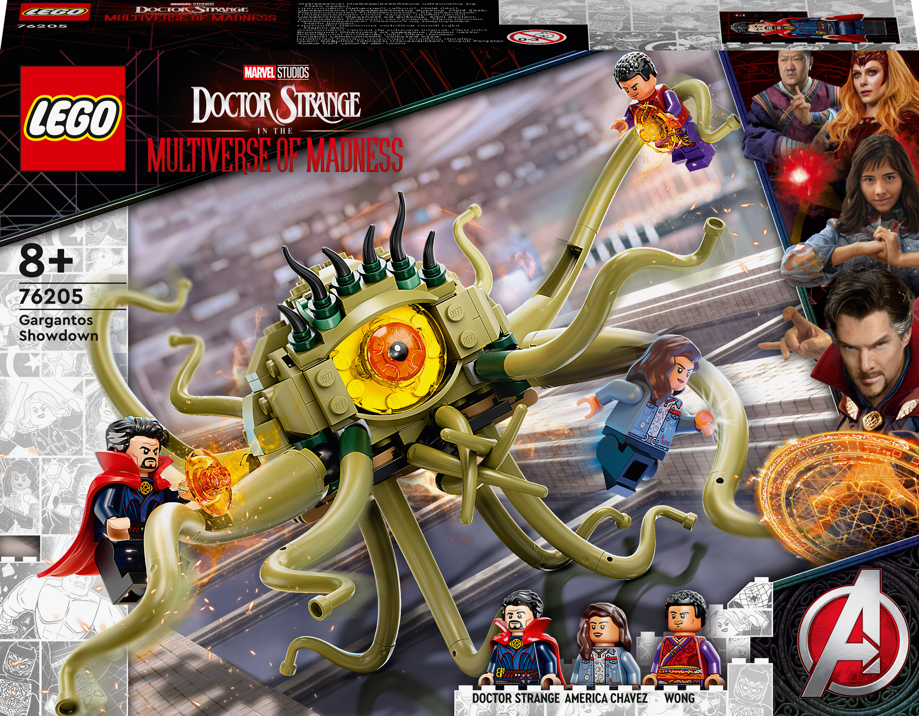 

Конструктор LEGO Super Heroes Marvel Схватка с Гаргантосом (76205)