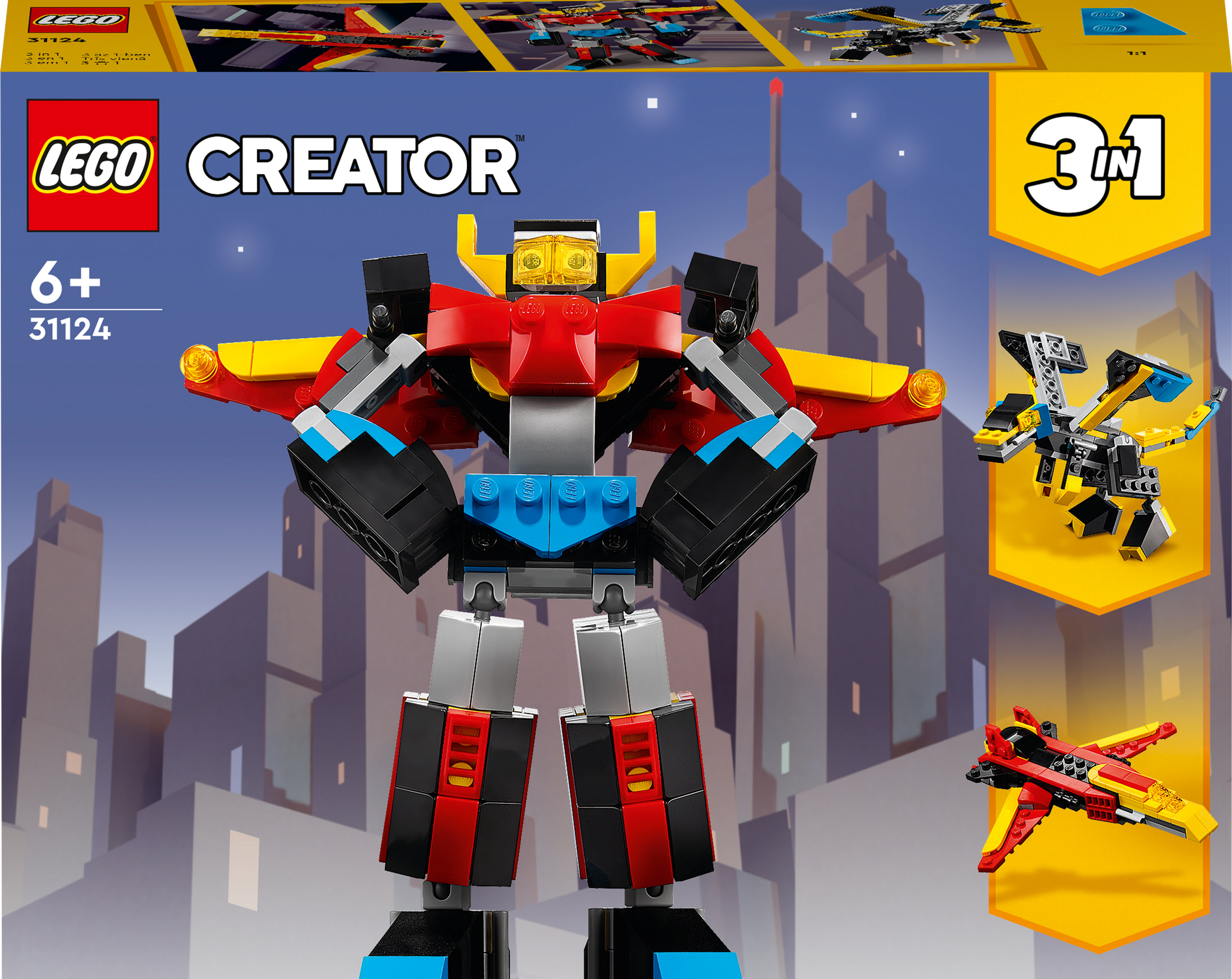 

Конструктор LEGO Creator Суперробот (31124)
