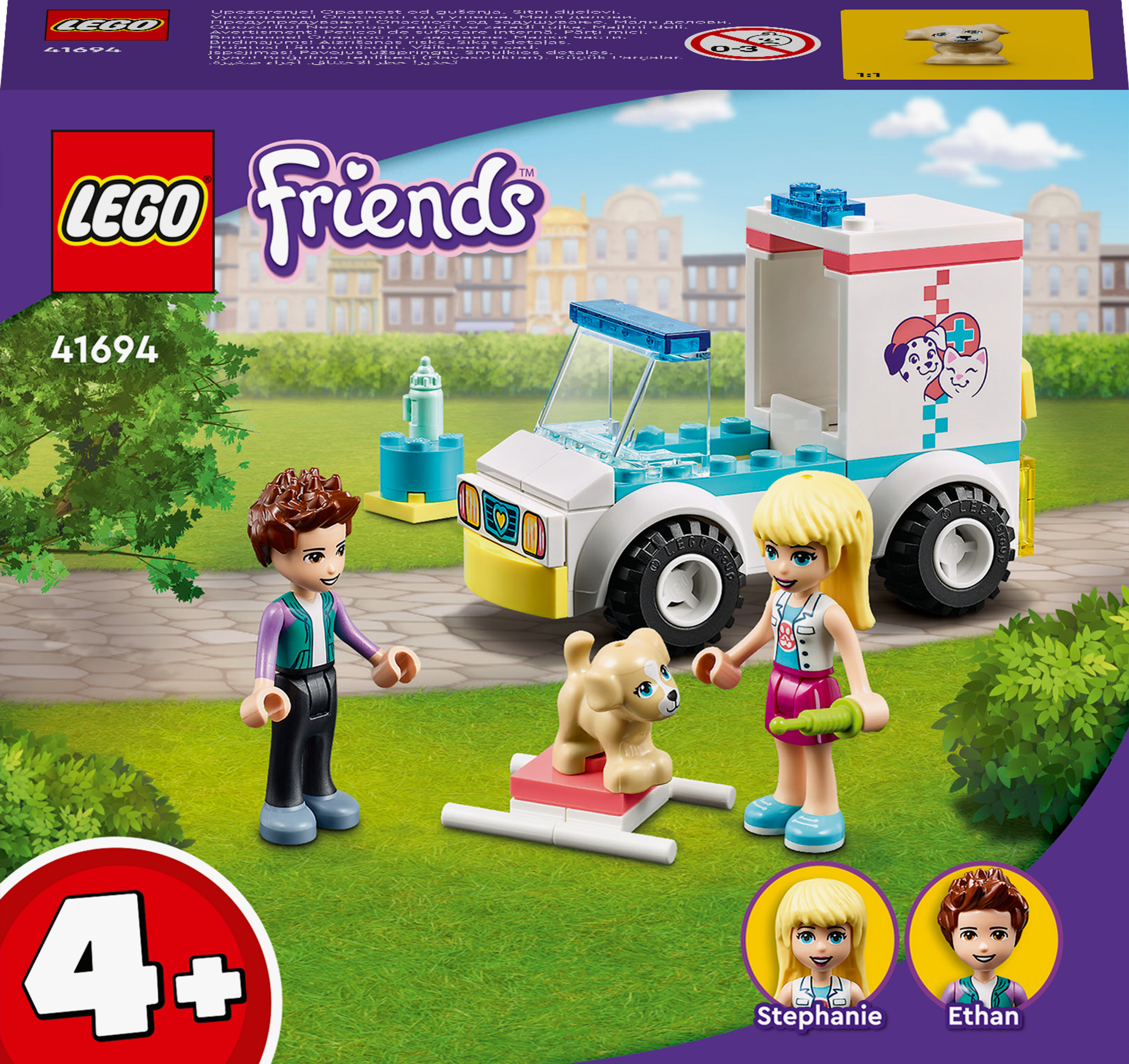 

Конструктор LEGO Friends Скорая ветеринарная помощь (41694)