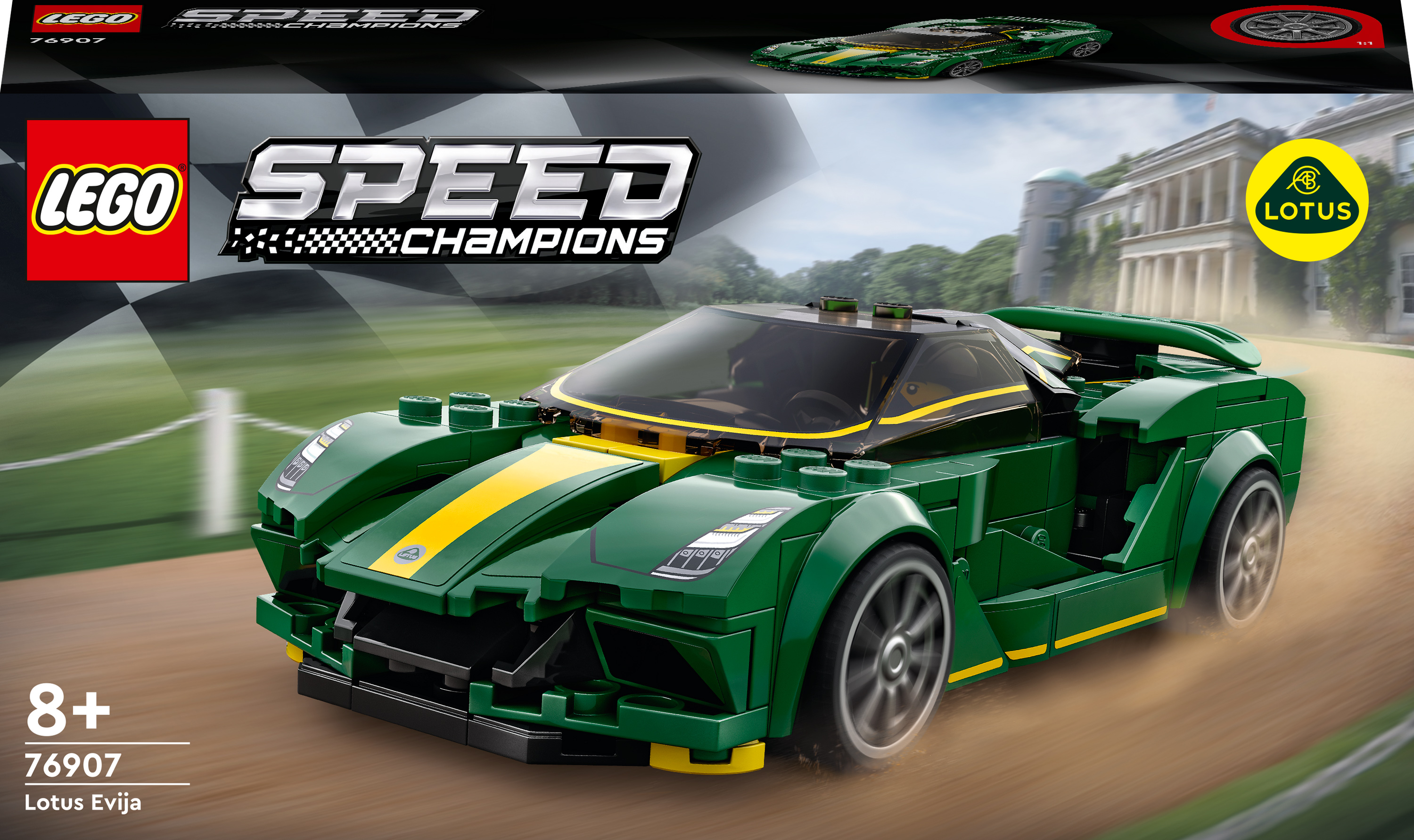 

Конструктор LEGO Speed ​​Champions Lotus Evija (76907)