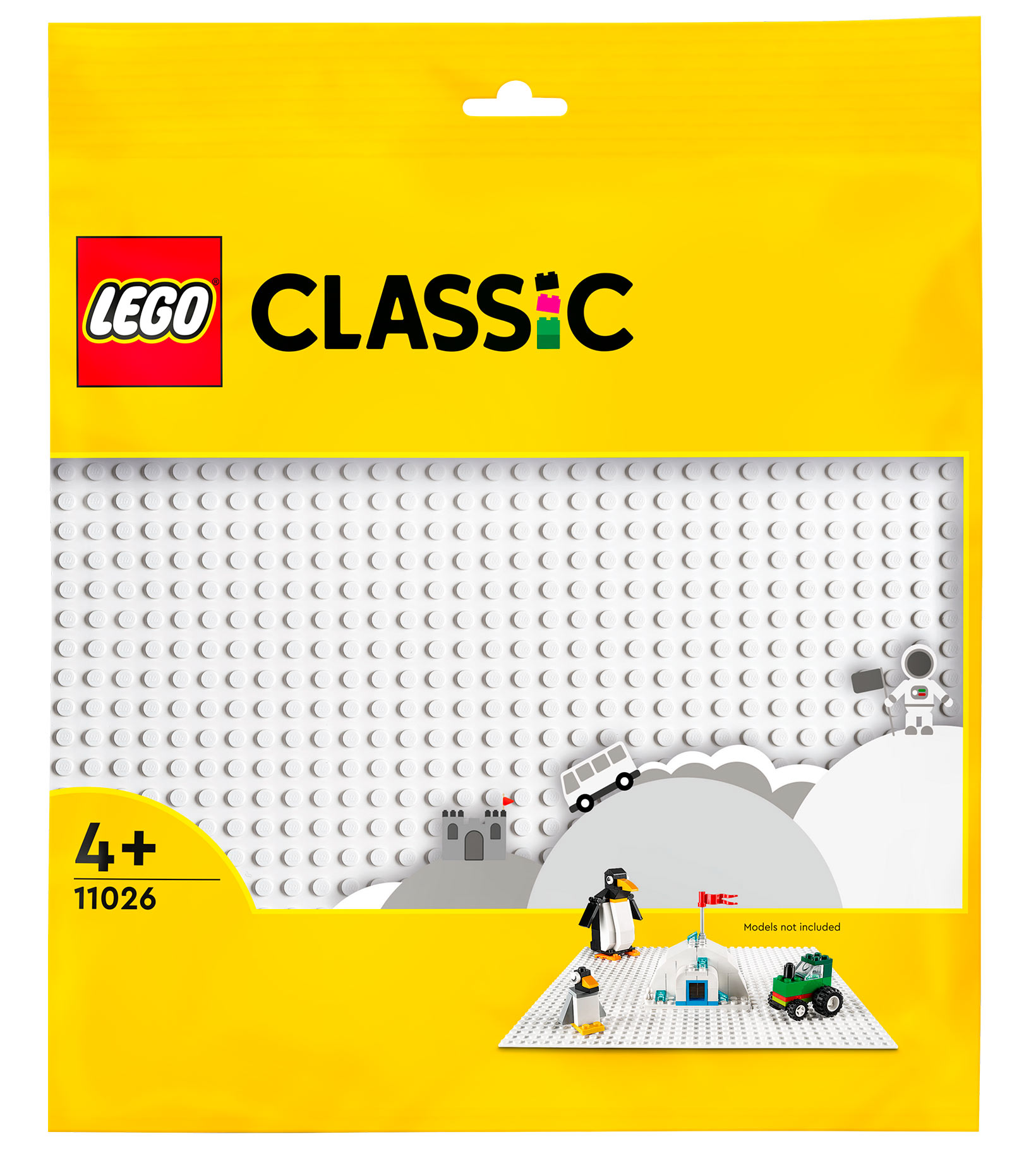 

Конструктор LEGO Classic Базова пластина білого кольору (11026)