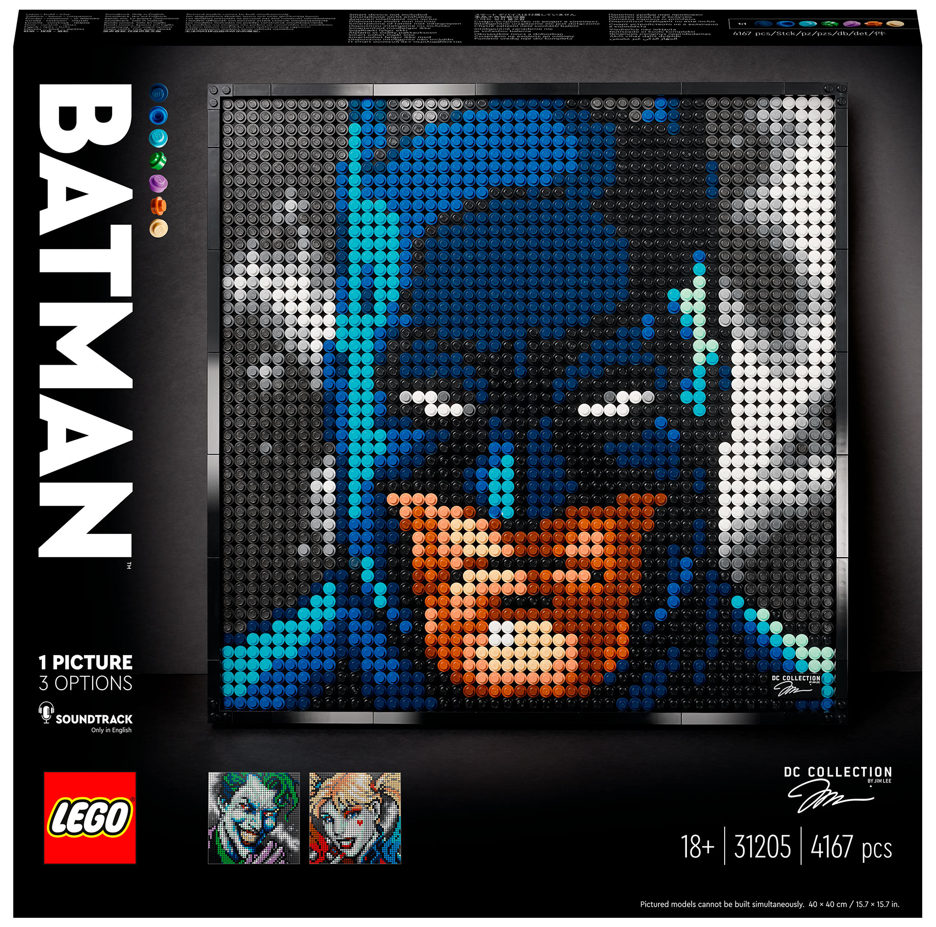 

Конструктор LEGO Art Колекція Джим Лі Бетмен (31205)