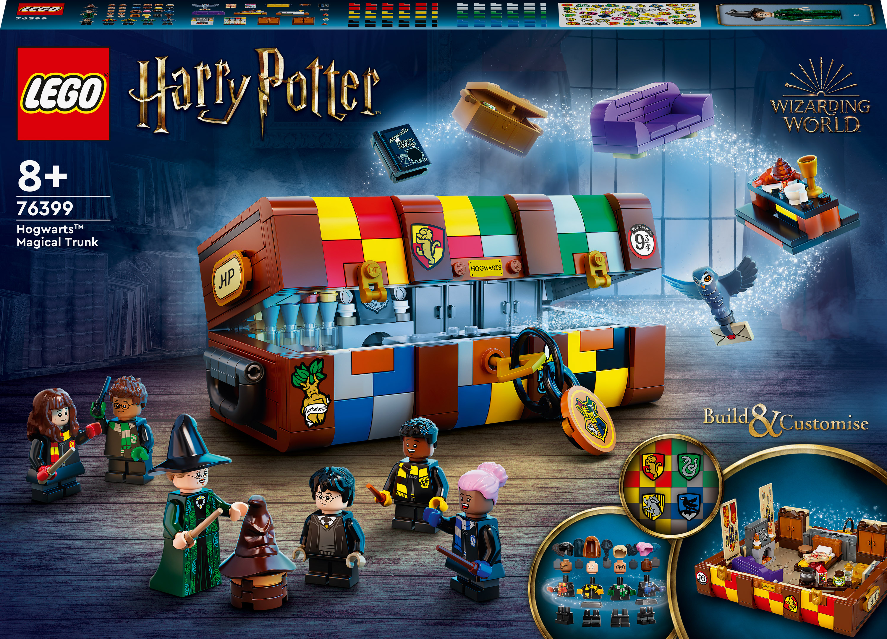 

Конструктор LEGO Harry Potter Магічна валіза Гоґвортсу (76399)