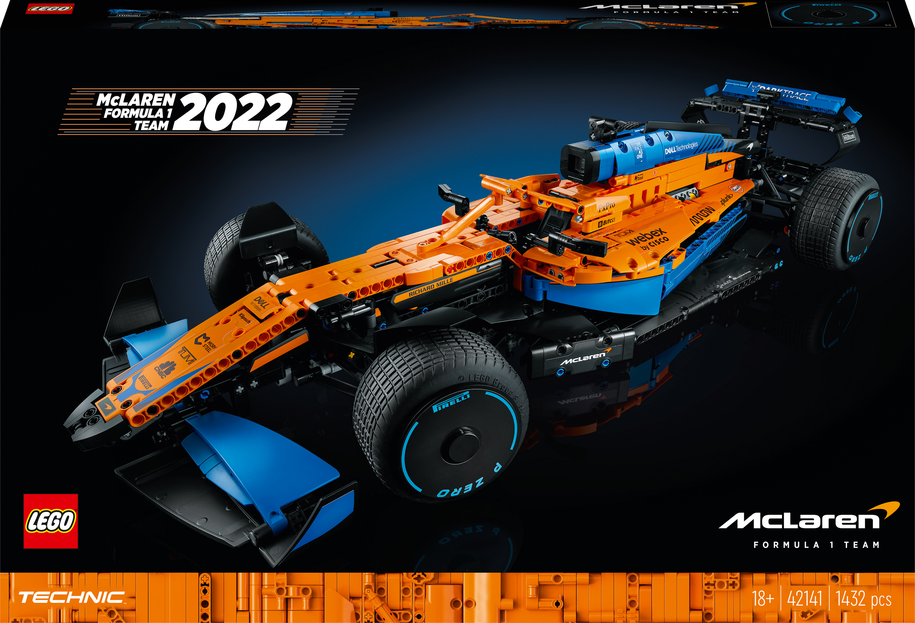 Акция на Конструктор LEGO Technic Гоночний автомобіль McLaren Formula 1 (42141) от Будинок іграшок