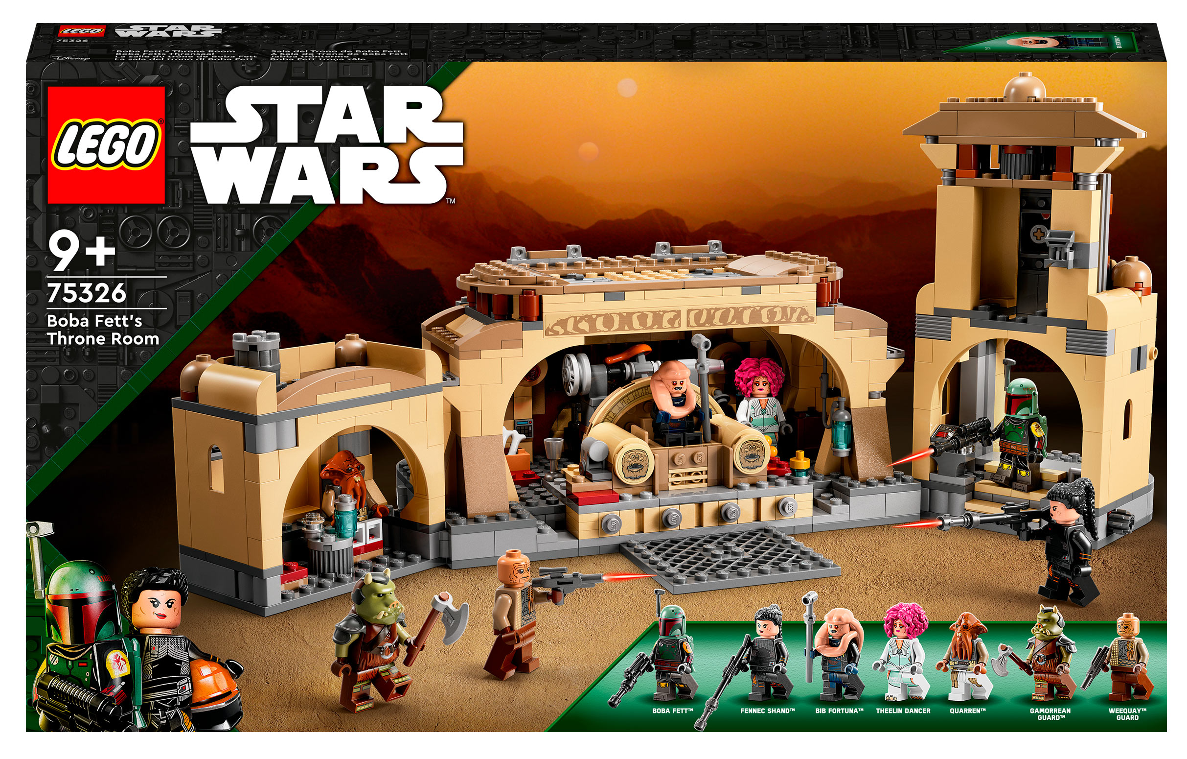 

Конструктор LEGO Star Wars Тронна зала Бобі Фетта (75326)