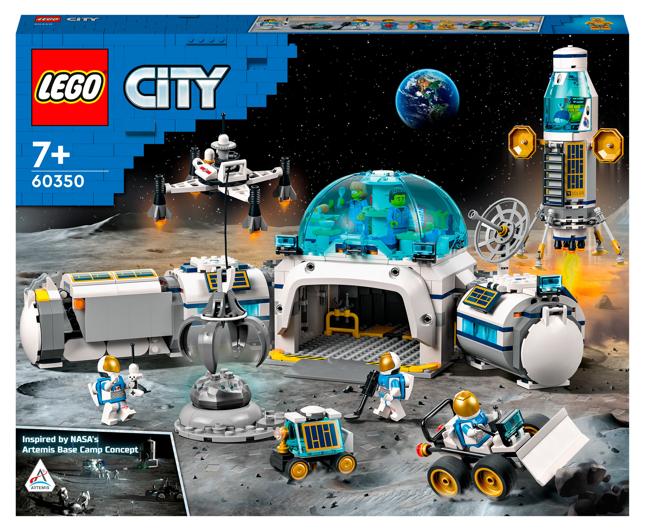 

Конструктор LEGO City Місячна Дослідницька база (60350)