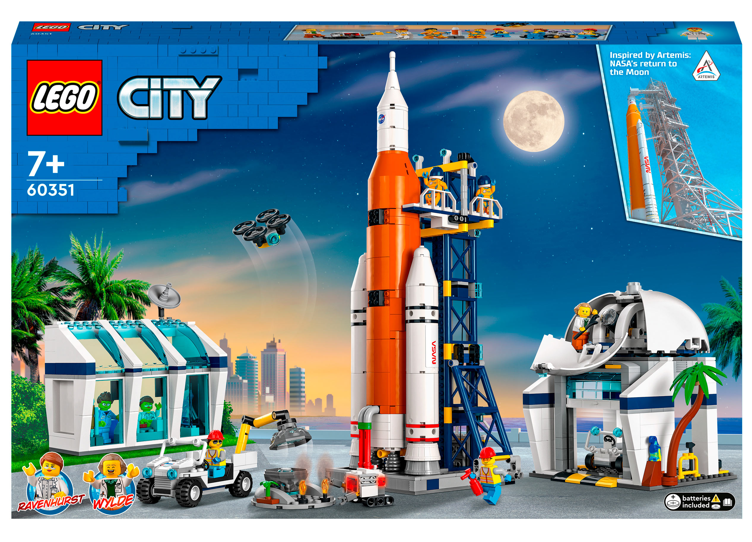 

Конструктор LEGO City Космодром (60351)