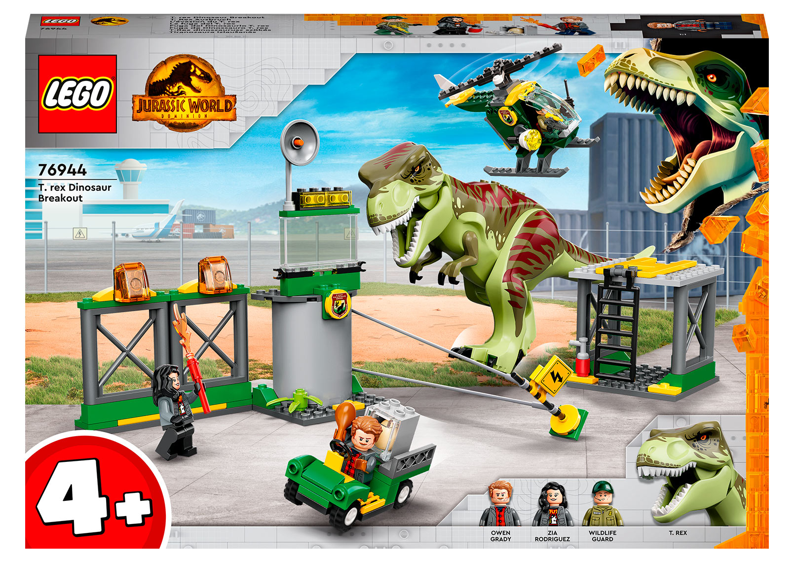 

Конструктор LEGO Jurassic World Втеча Тиранозавра (76944)