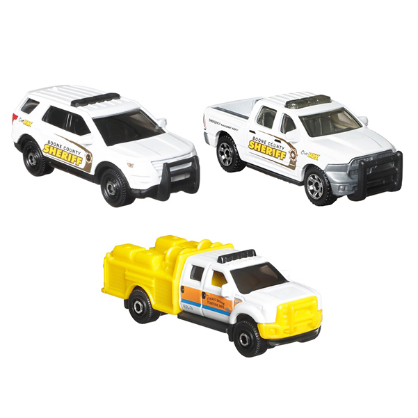

Набір машинок Matchbox MBX Rescue (C3713/GWF80)