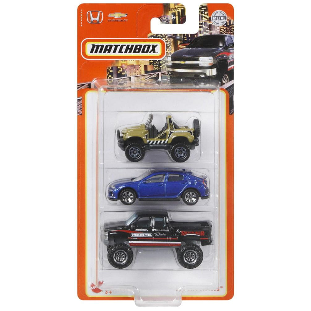 

Набор машинок Matchbox MBX City drivers (C3713/GWF76)