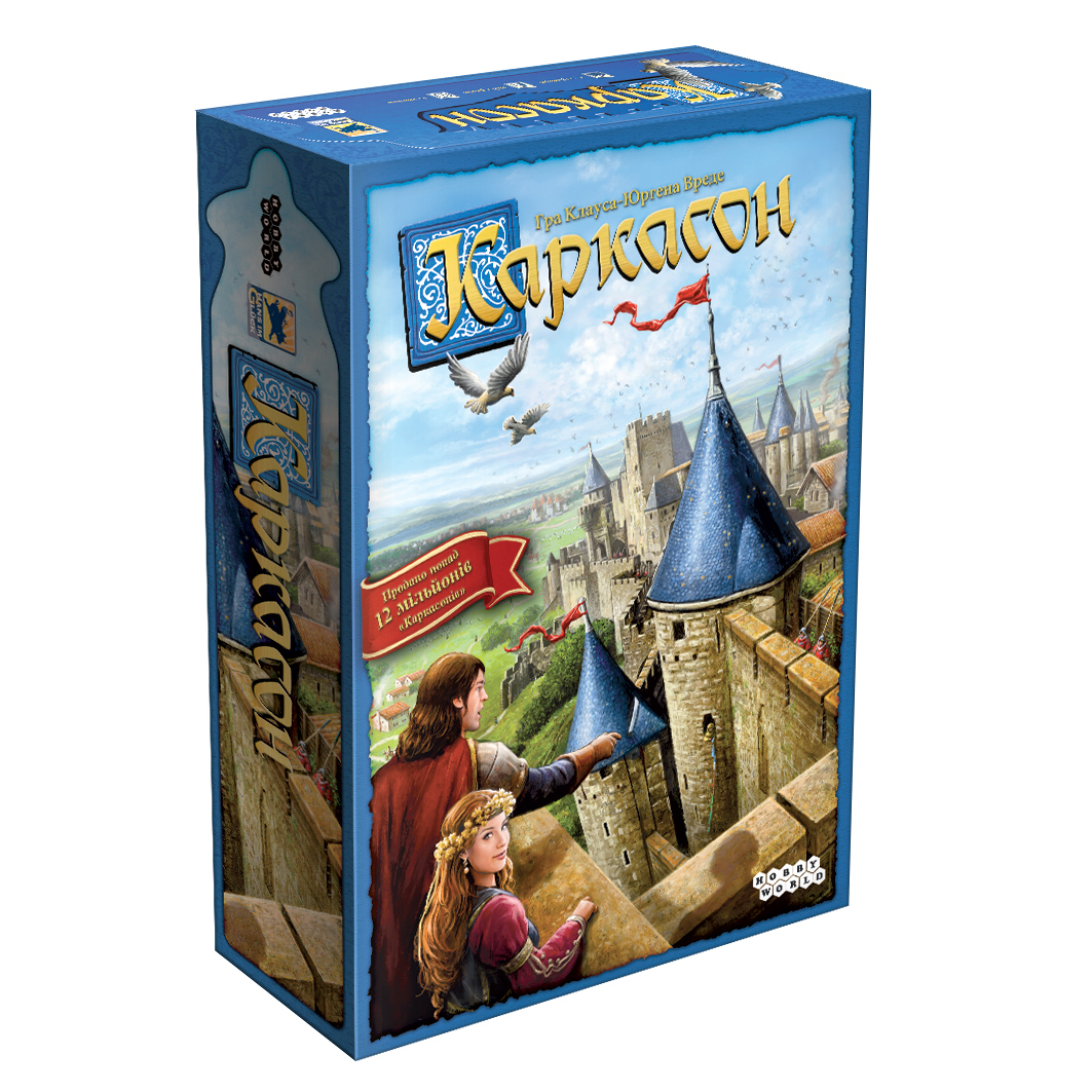 

Настольная игра Hobby World Каркасон на украинском (915379)