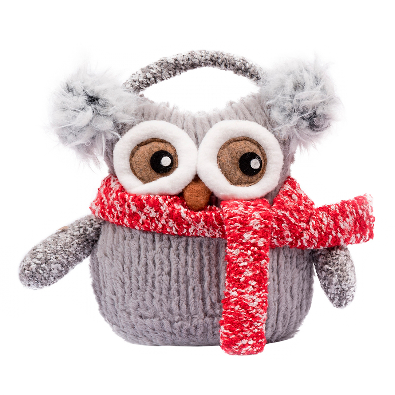 

Мягкая игрушка Novogod'ko Сова в наушниках 19 см (974007)