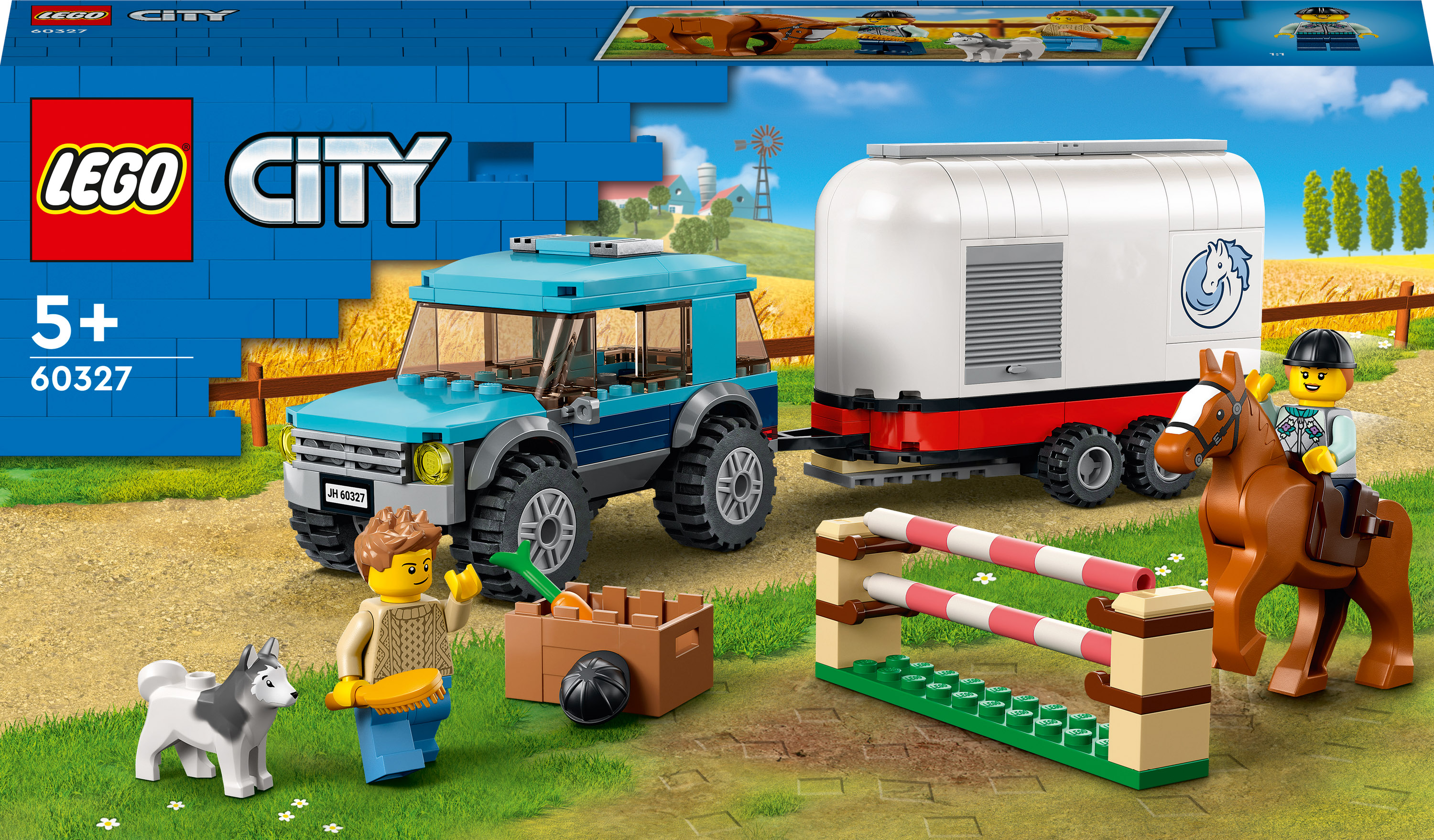 

Конструктор LEGO City Фургон для коней (60327)