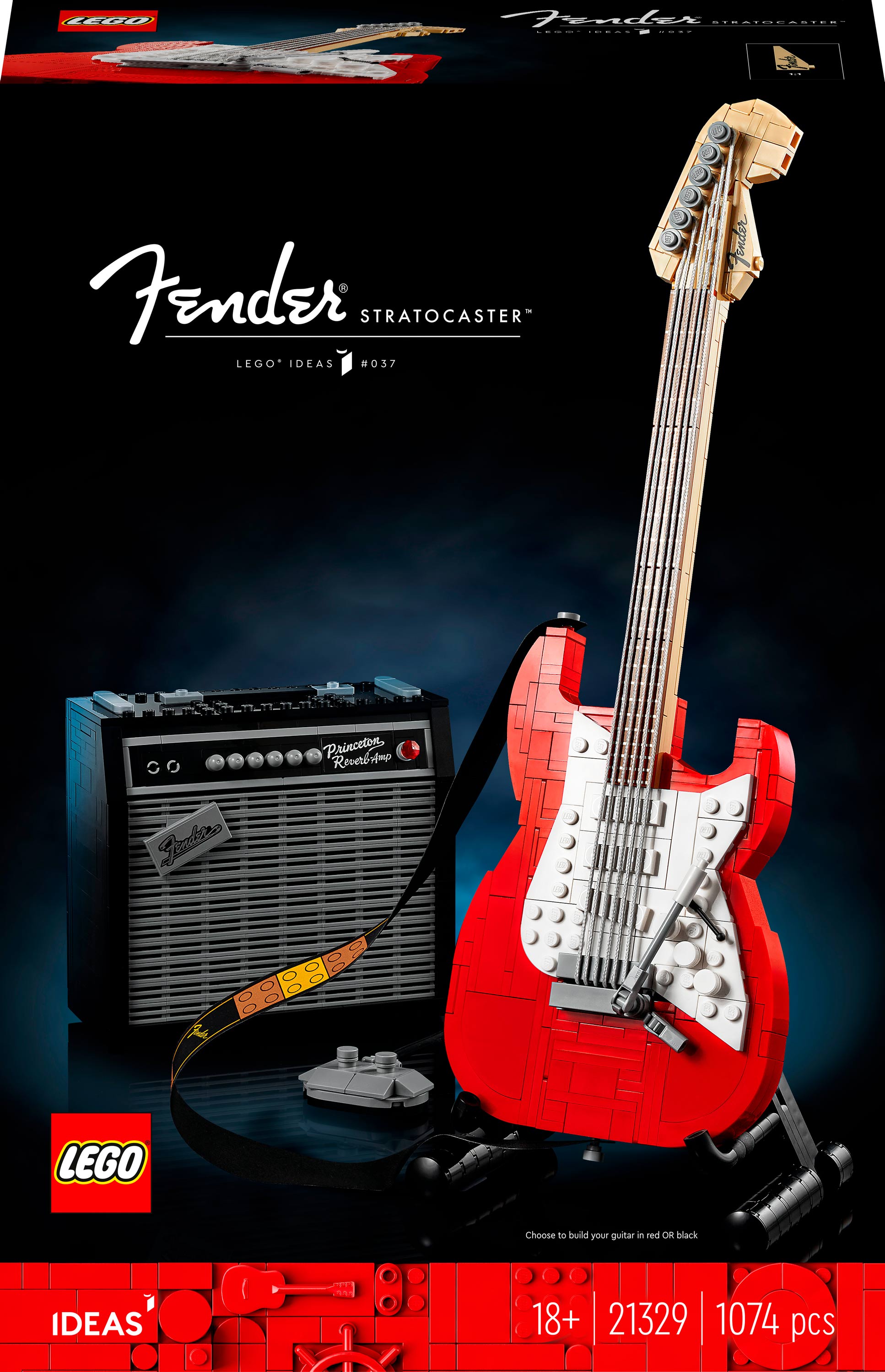 

Конструктор LEGO Fender Stratocaster Ideas (21329)