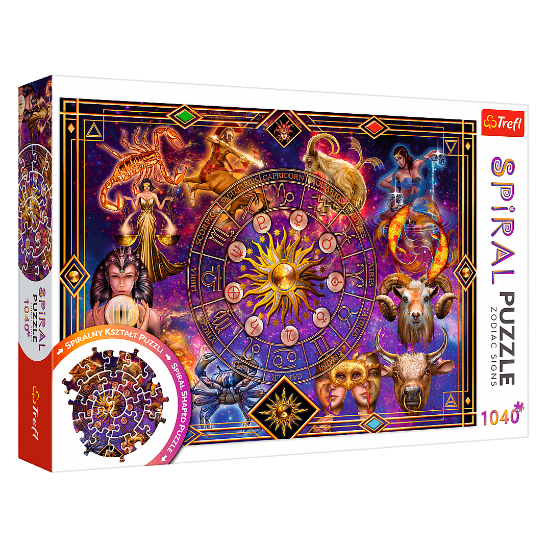 

Пазл Trefl Spiral Знаки зодіака 1040 елементів (40015)