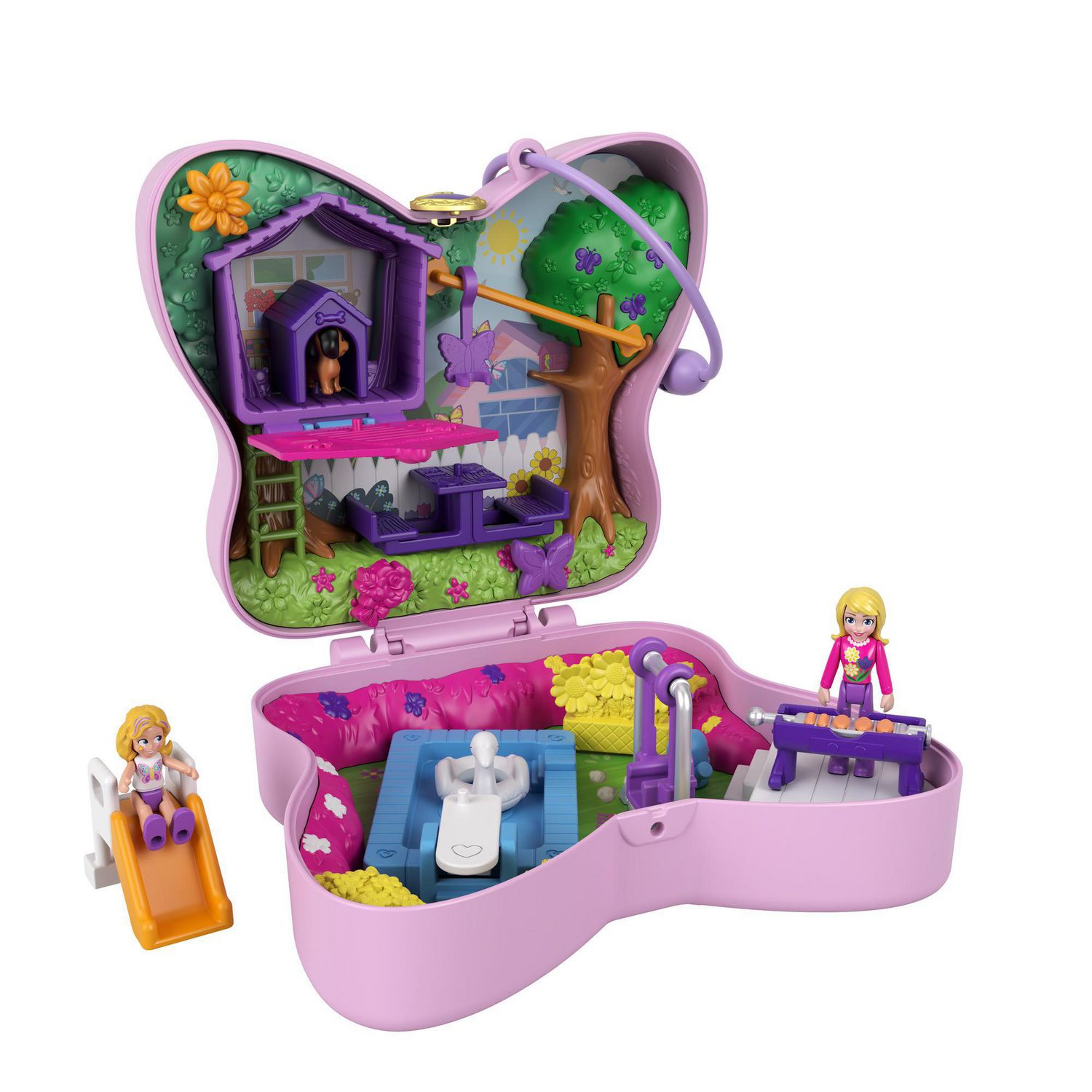 

Набор Polly Pocket Карманный мир Сад бабочки (FRY35/GTN21)