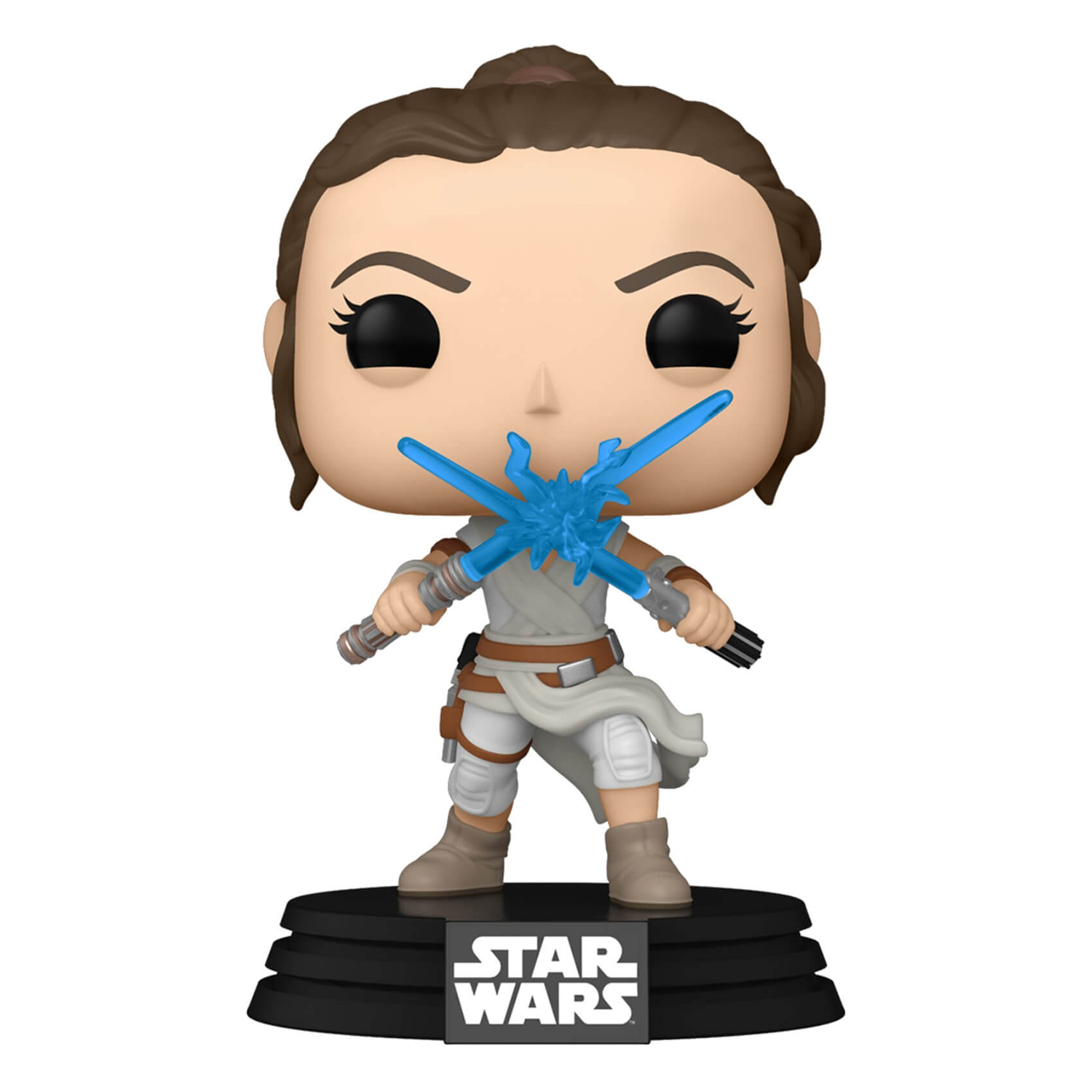 

Фигурка Funko Pор Star Wars Рей с двумя световыми мечами (51484)
