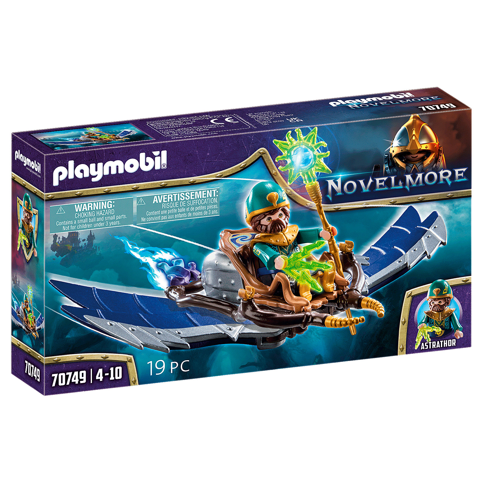 Акція на Конструктор Playmobil Novelmore Фіолетова долина Повітряний чарівник (70749) від Будинок іграшок