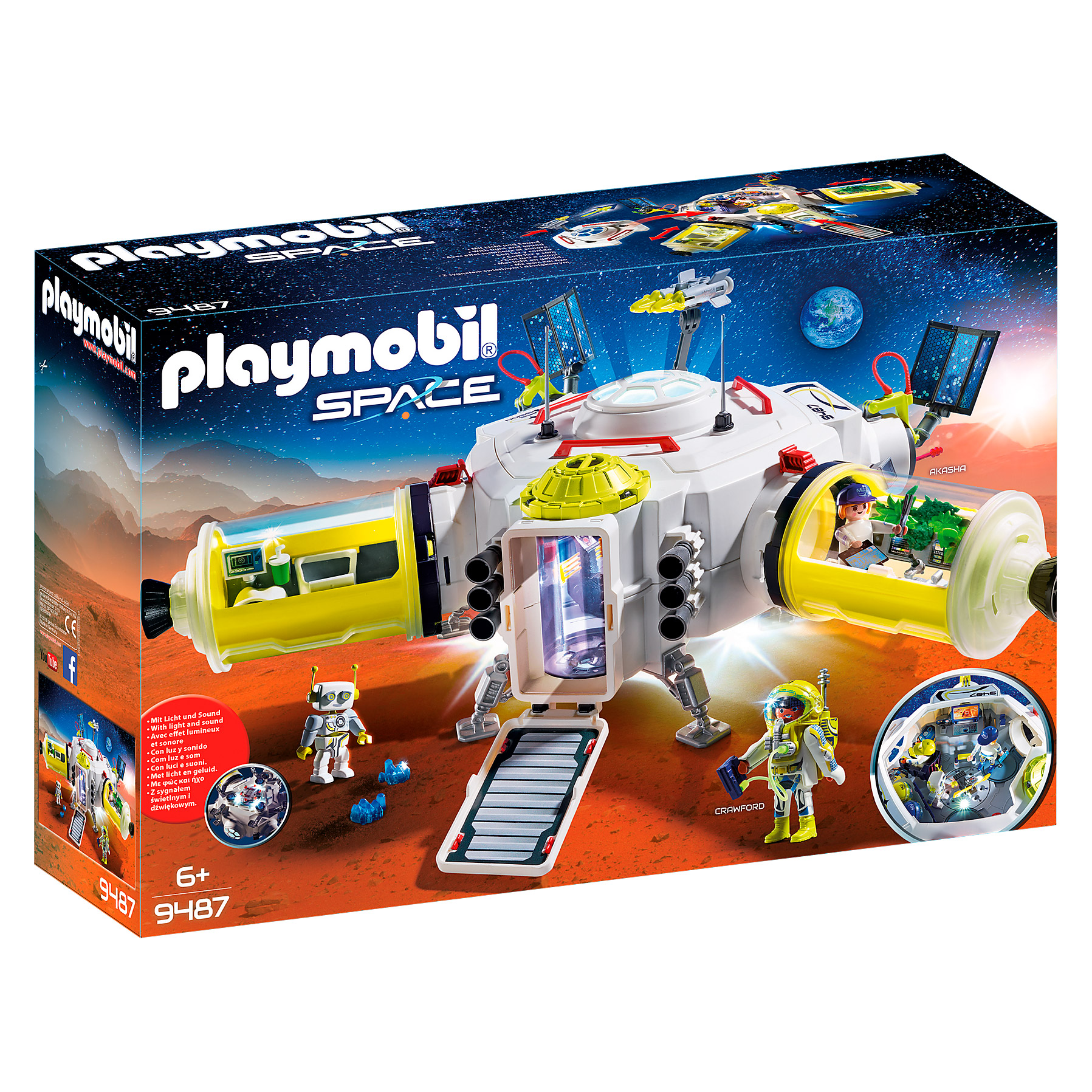 

Конструктор Playmobil Space Космічна станція на Марсі (9487)
