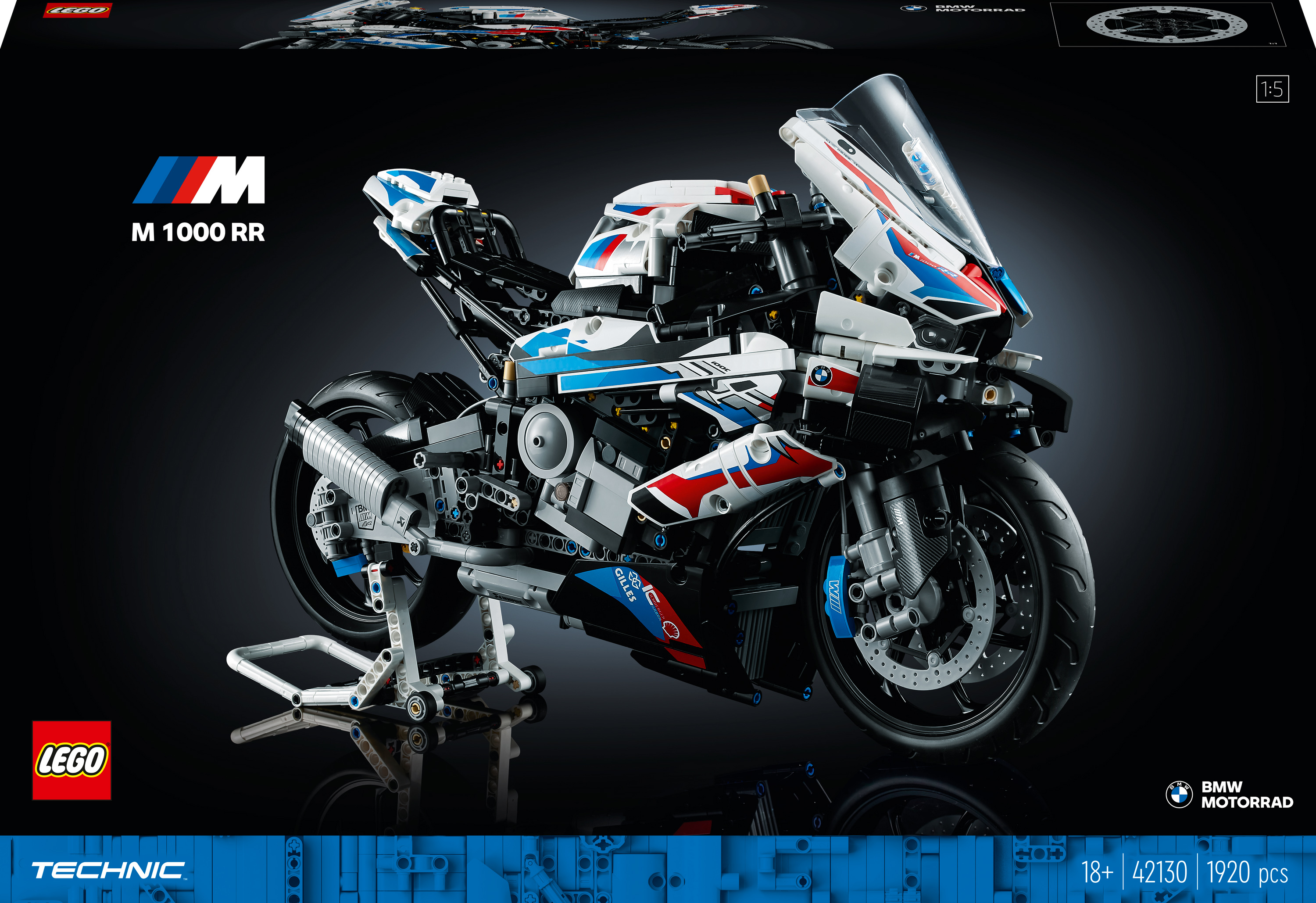 Акція на Конструктор LEGO Technic BMW M 1000 RR (42130) від Будинок іграшок