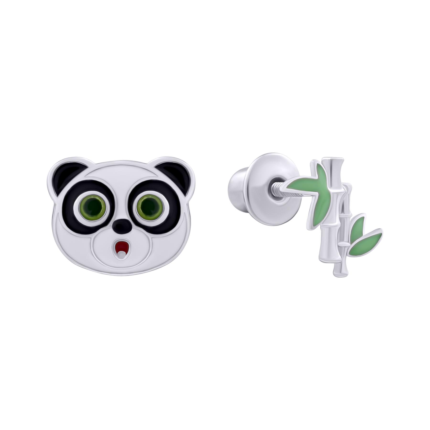 

Сережки UMa&UMi Zoo Панда з бамбуком (0010000015744)