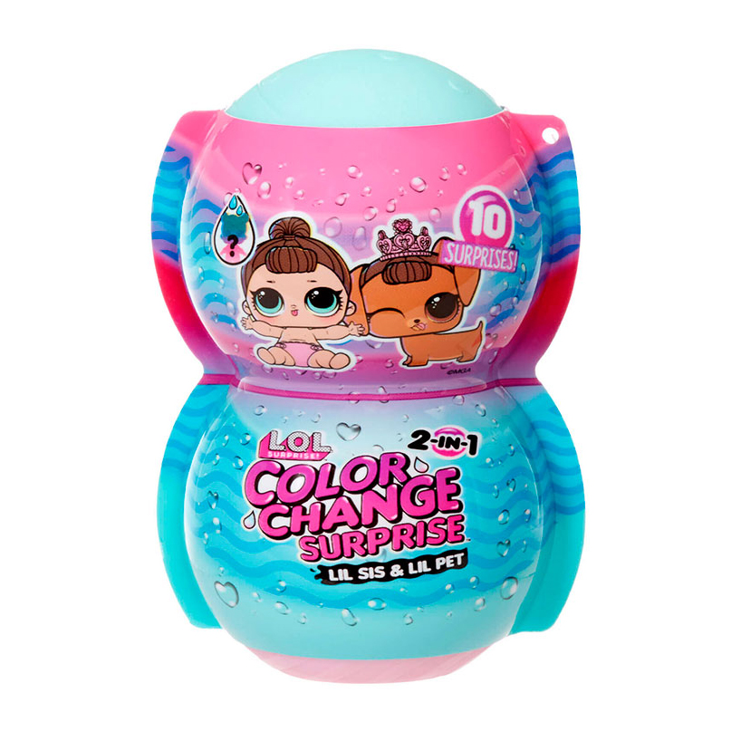 

Набор-сюрприз LOL Surprise Color change Me and My Сестричка и питомец 2 в 1 (580768)