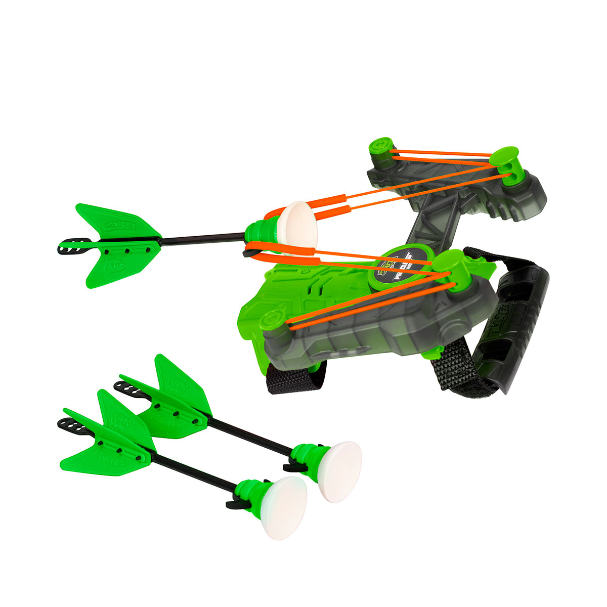 Акция на Лук ZING Air storm Wrist bow на зап'ясток зелений (AS140G) от Будинок іграшок