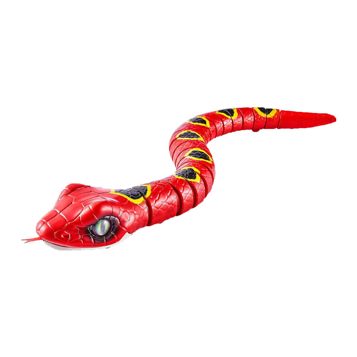 Акція на Інтерактивна іграшка Robo Alive Змія червона (7150-2) від Будинок іграшок