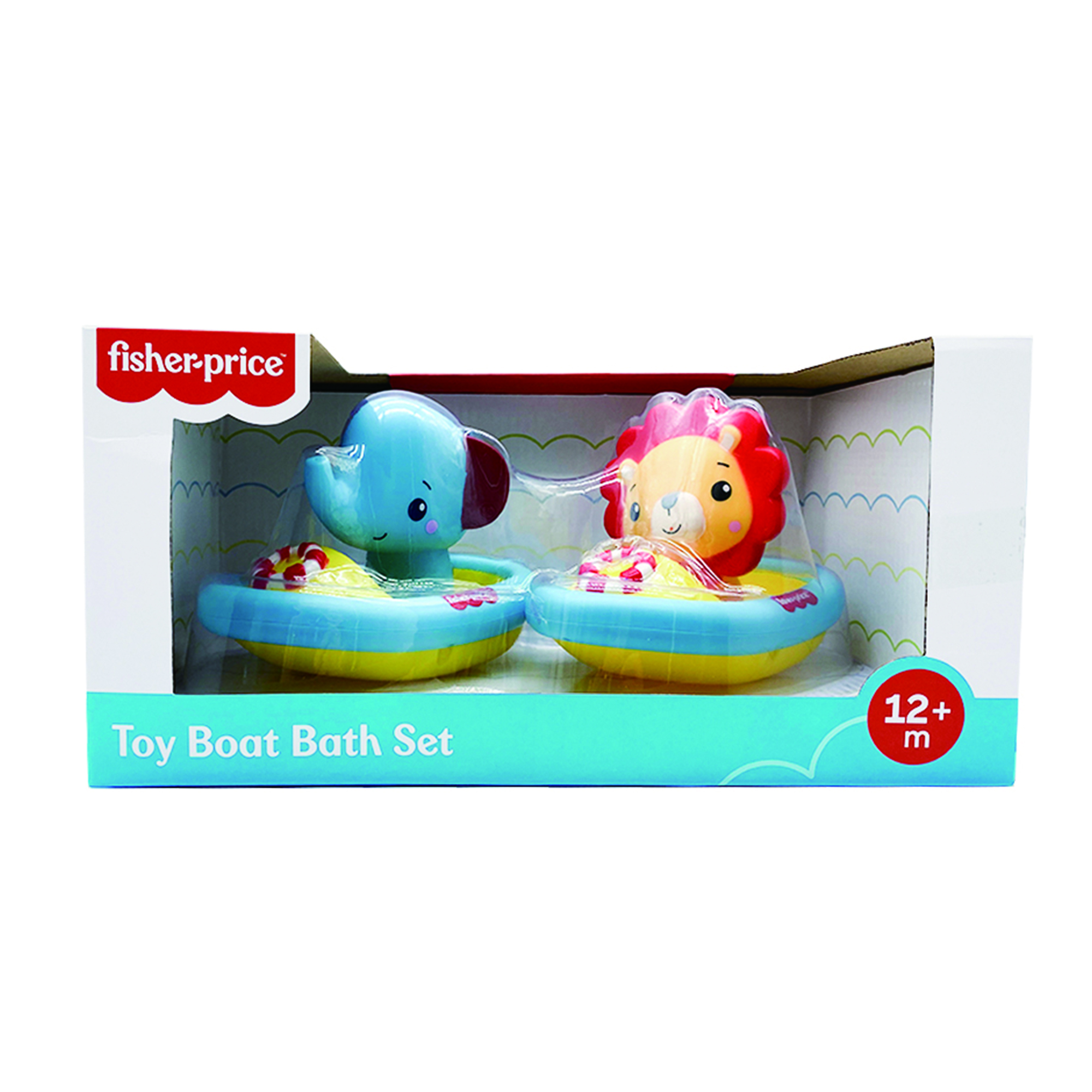 

Ігровий набір для ванни Fisher-Price 2 човника з тваринами (GMBT005)