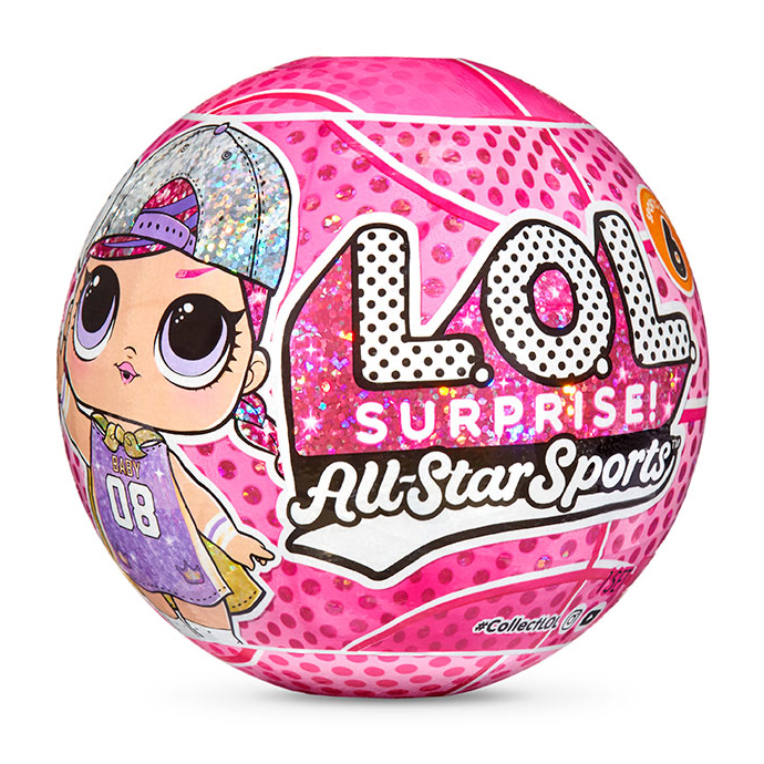 Акция на Набір-сюрприз LOL Surprise All star sports Баскетболістки рожеві (579816/579816-1) от Будинок іграшок