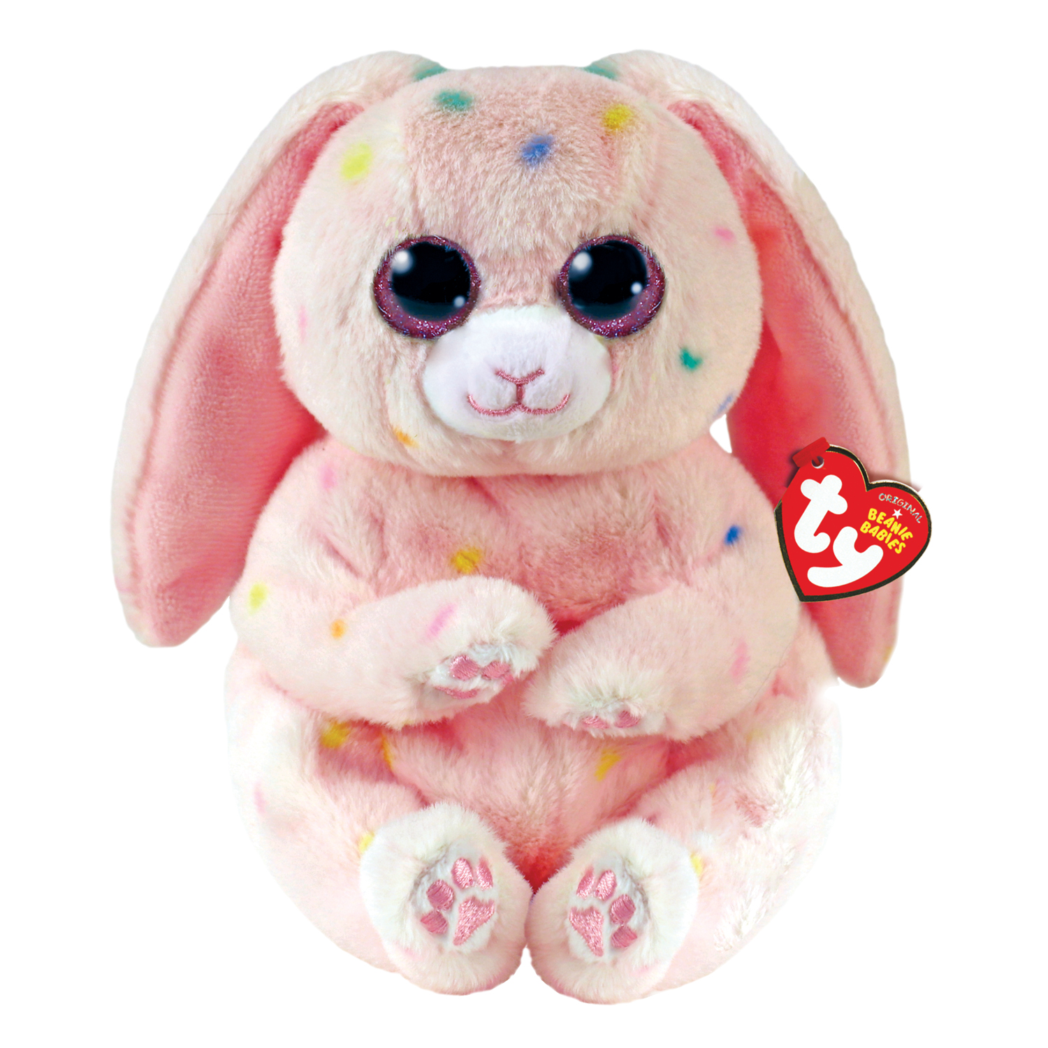 

Мягкая игрушка TY Beanie babies Розовый зайчик May 20 см (40598)