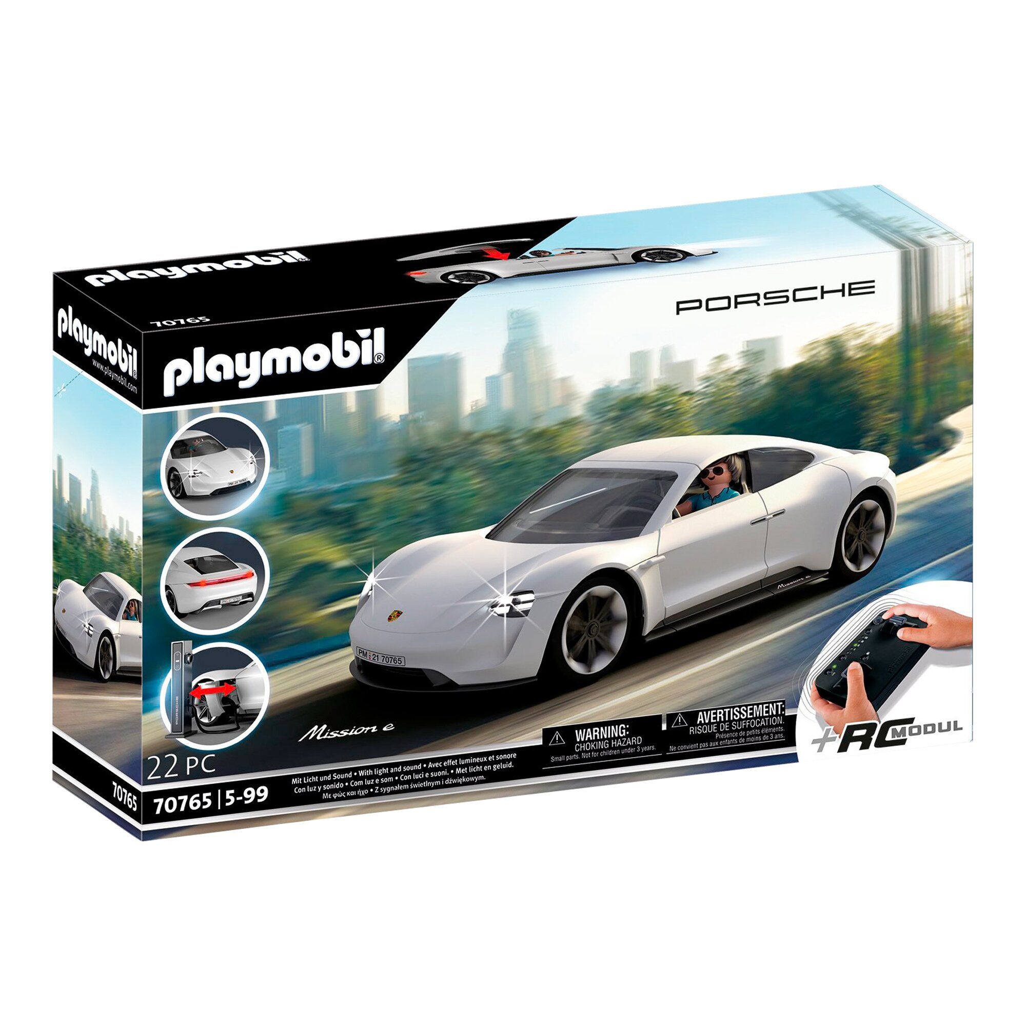 

Конструктор Playmobil Порше mission E (70765)