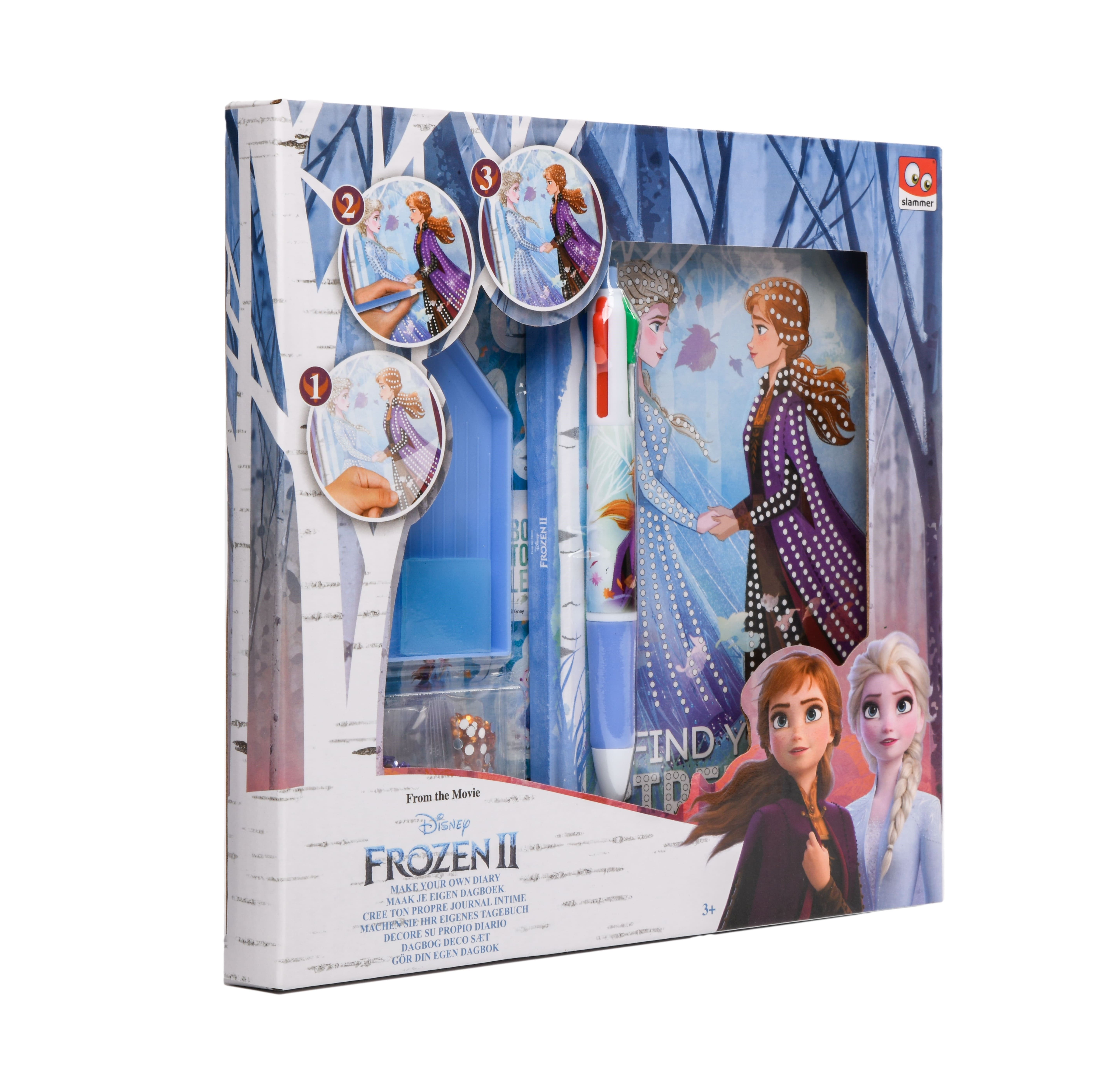 

Блокнот Disney Frozen 2 с ручкой и стразами (FR21238V1)