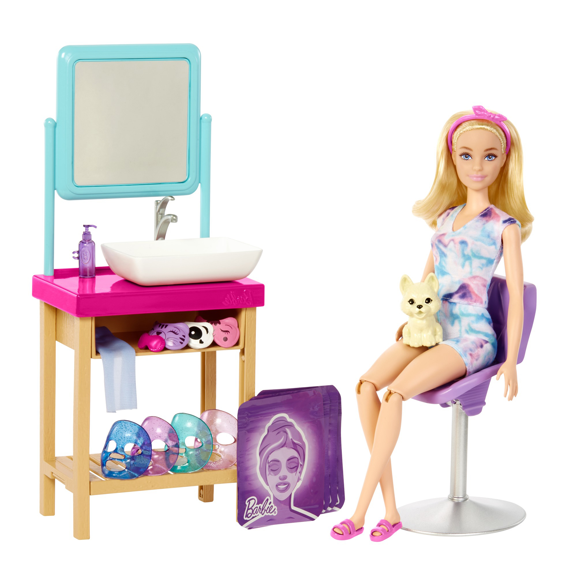 

Ігровий набір Barbie Self-care День у спа (HCM82)