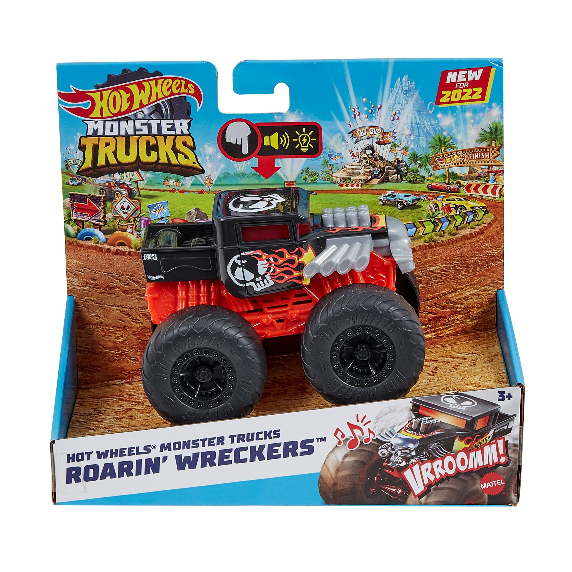 

Машинка Hot Wheels Monster Trucks Ревущие внедорожники (HDX60/HDX61)