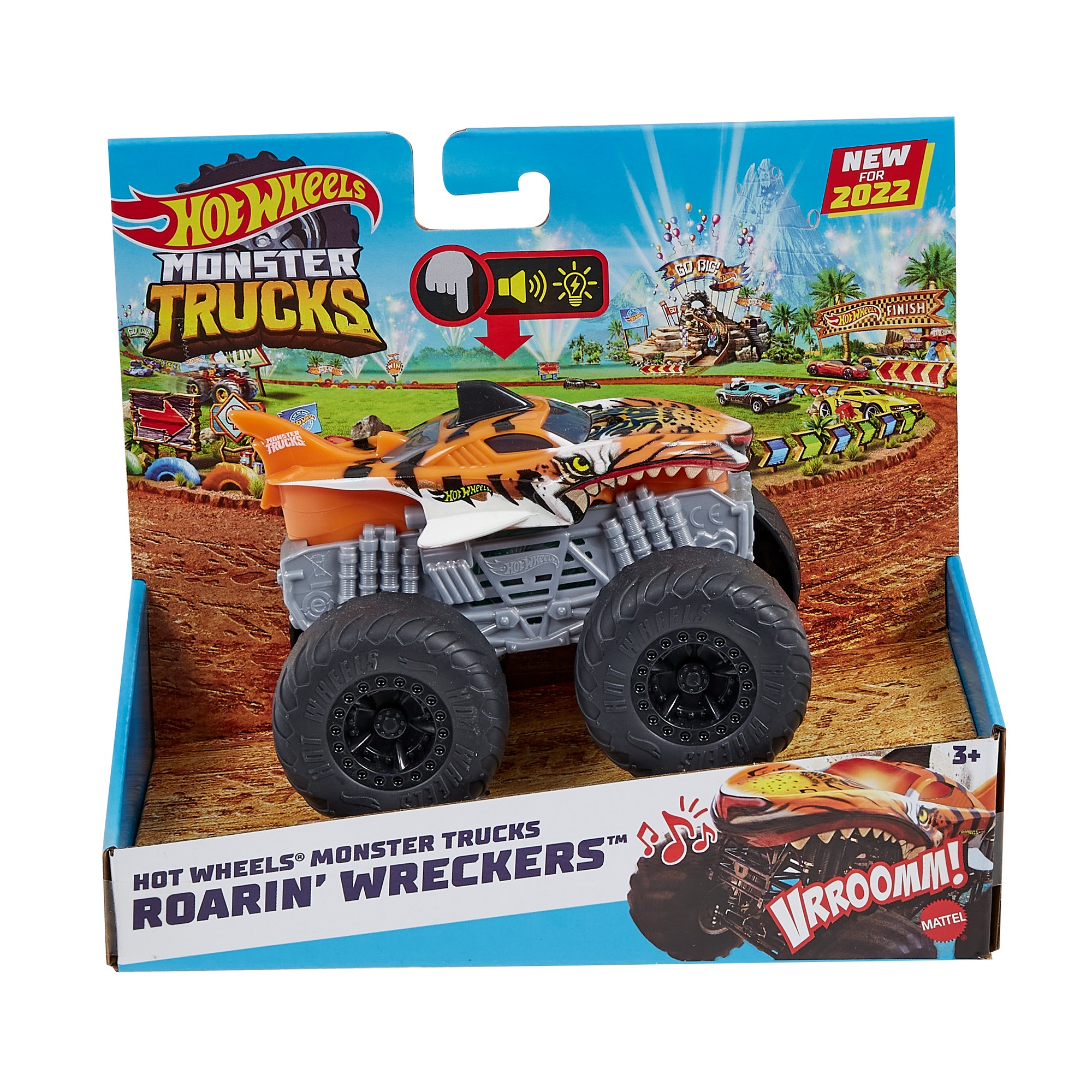 

Машинка Hot Wheels Monster Trucks Ревущие внедорожники (HDX60/HDX62)