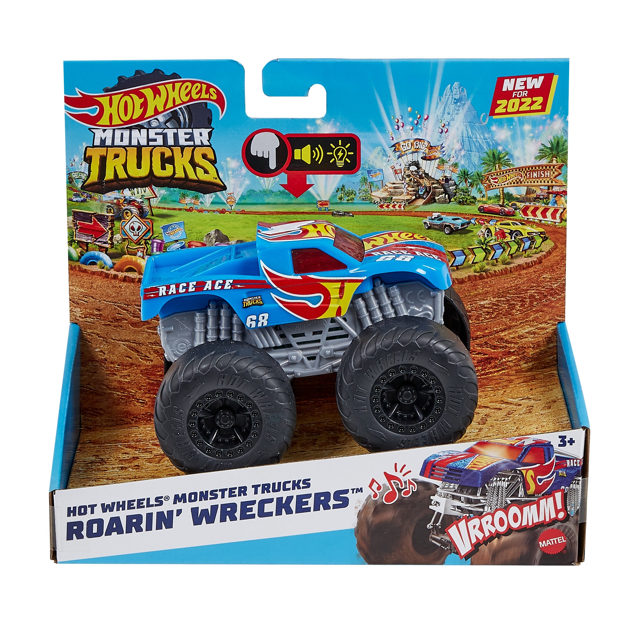 

Машинка Hot Wheels Monster Trucks Ревучі позашляховики (HDX60/HDX63)