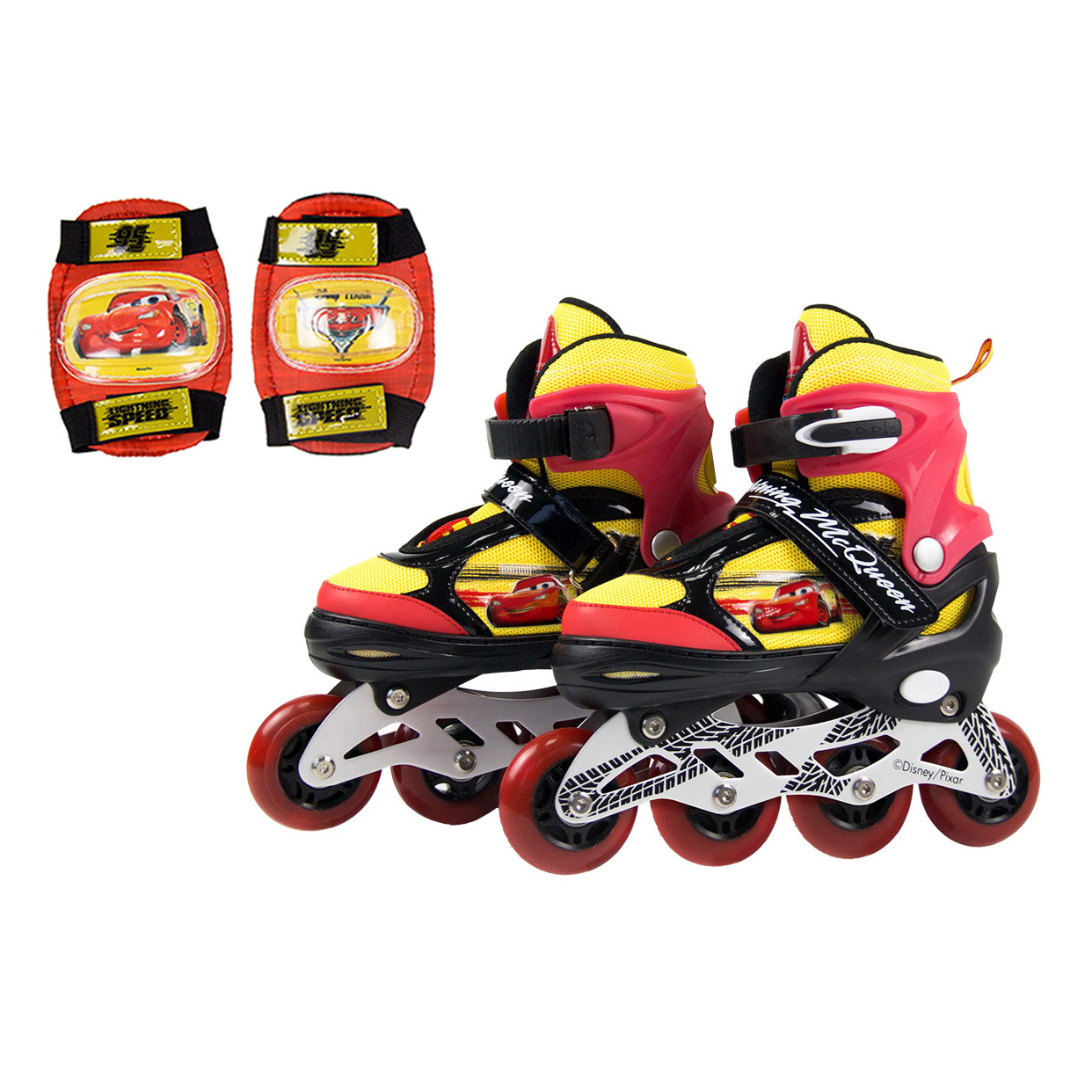 

Роликові ковзани Disney Тачки із захистом S 31-34 (RL2119)