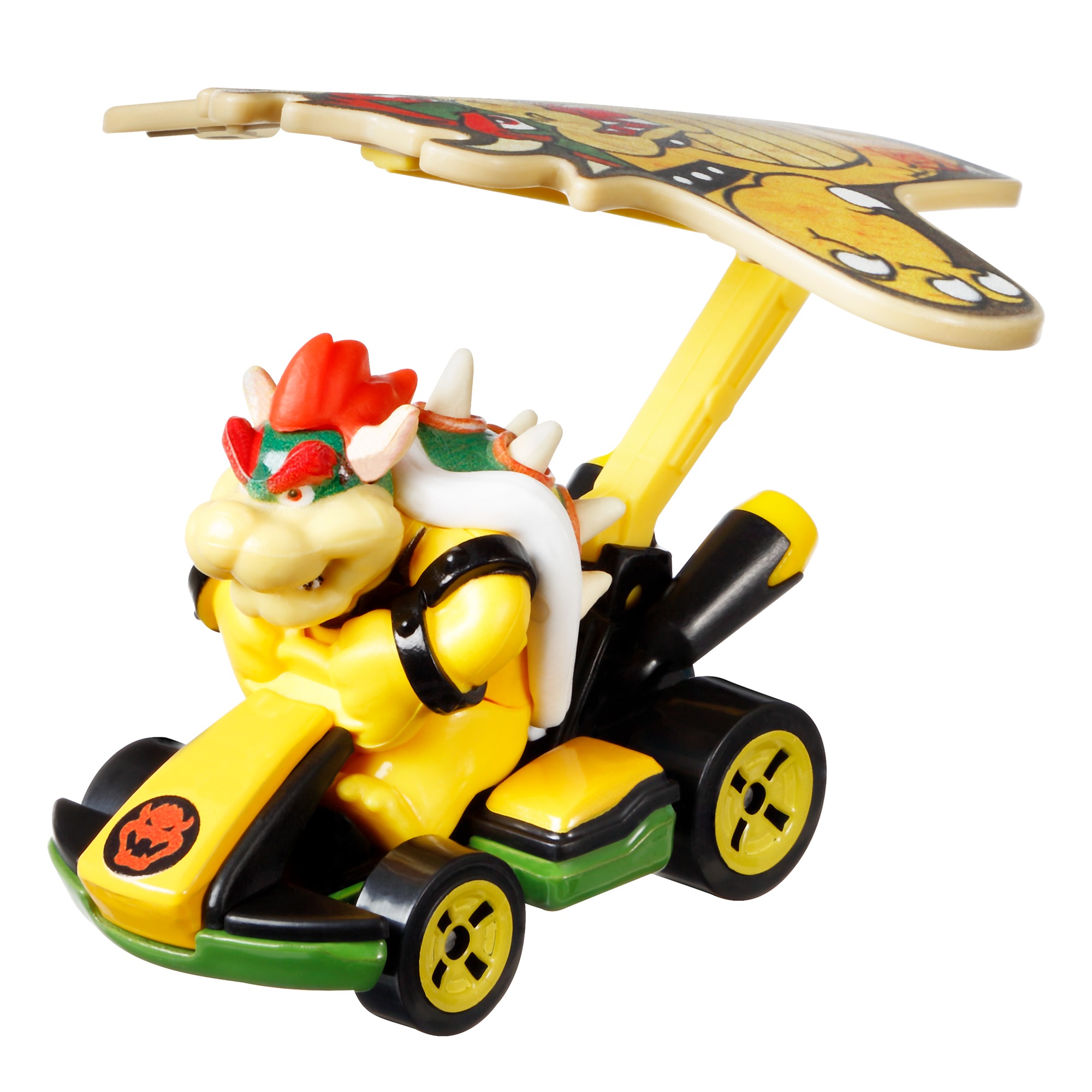 

Машинка Hot Wheels Super Mario Боузер Стандарт кар (GVD30/GVD33)