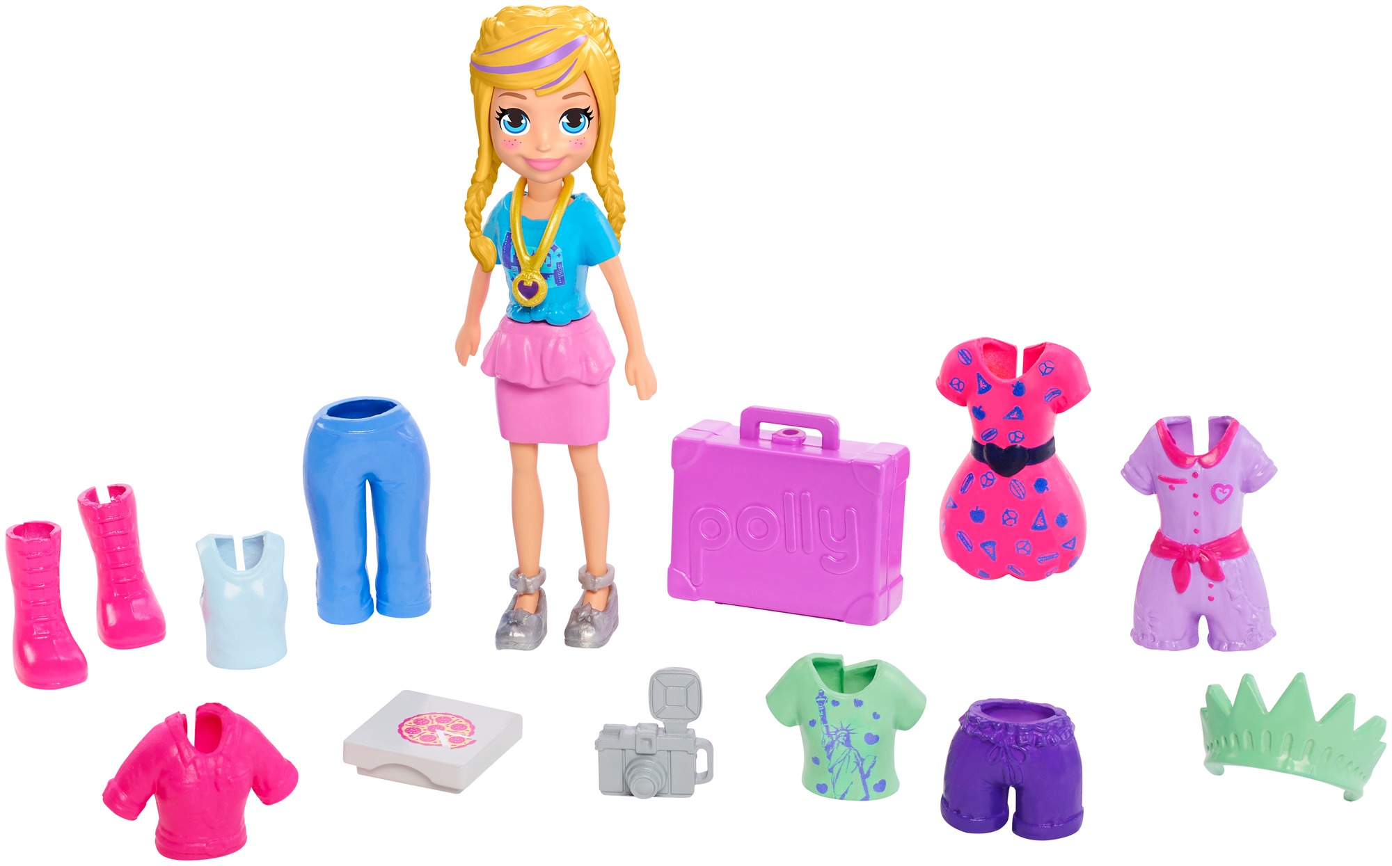 

Набір Polly Pocket Маленька модниця у мандрівці Поллі (GFT92/GFT92)