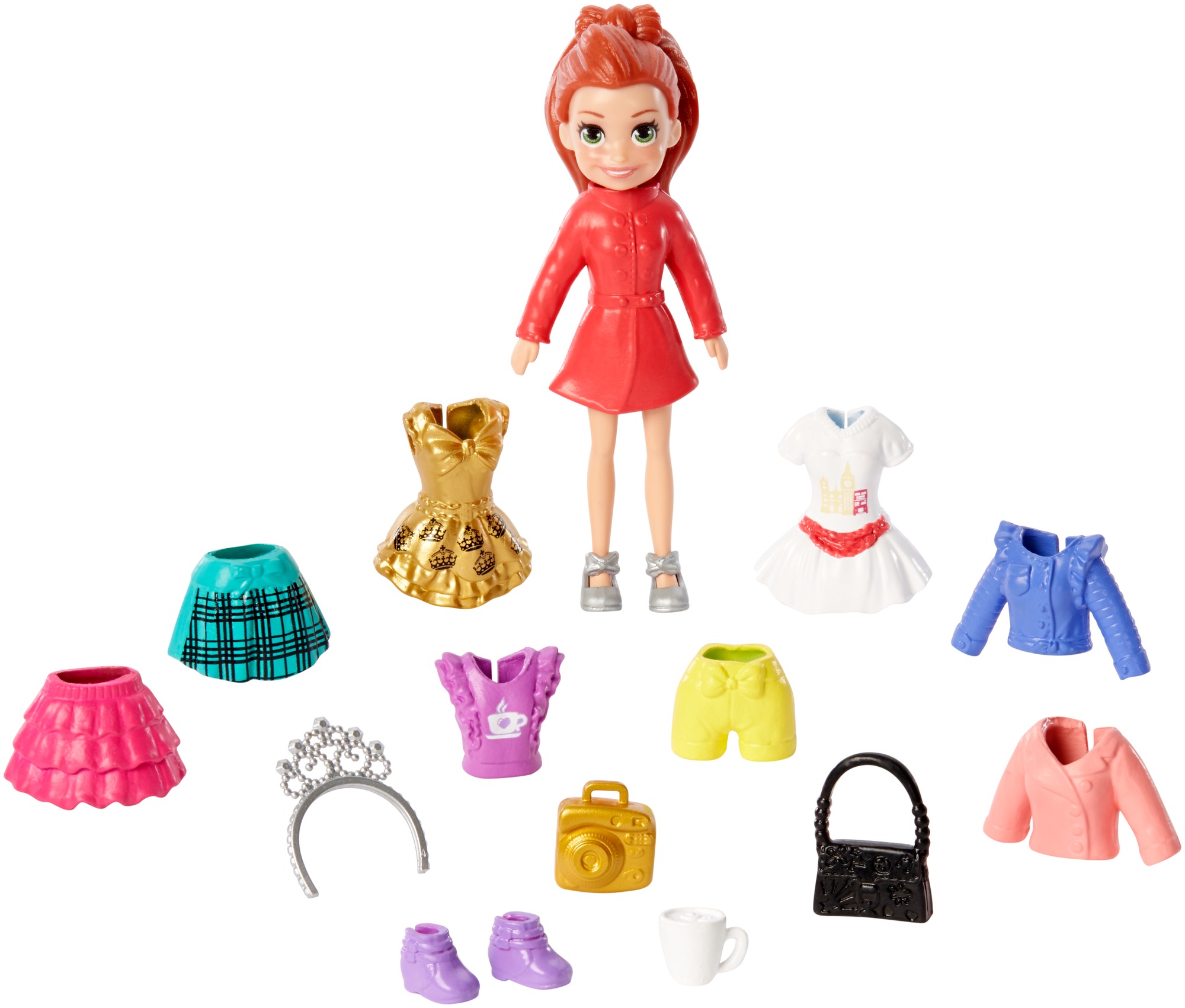 

Набор Polly Pocket Маленькая модница в путешествии Лилу (GFT92/GFT94)