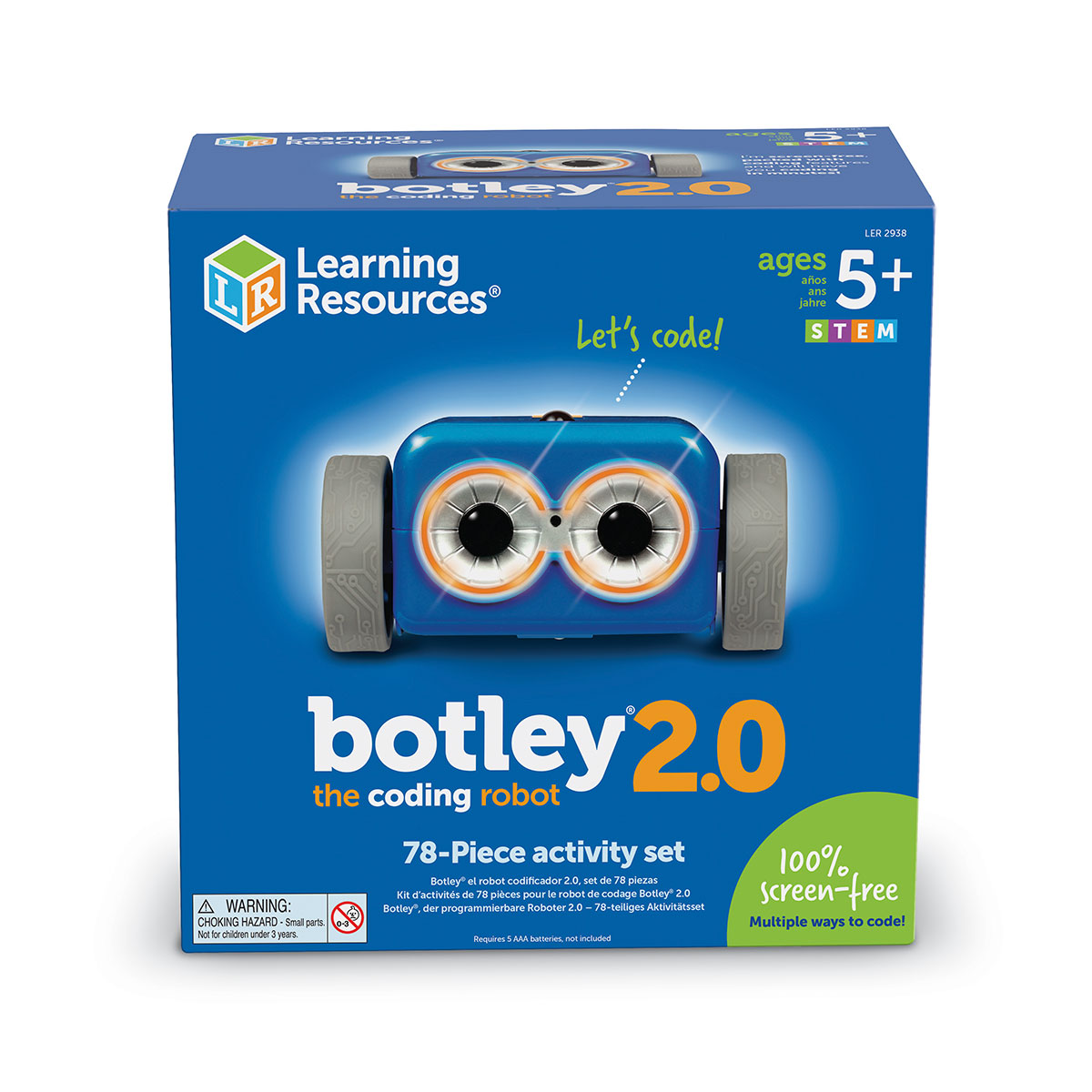 Акція на Игровой STEM-набор Learning Resources Робот Botley 2.0 (LER2938) від Будинок іграшок