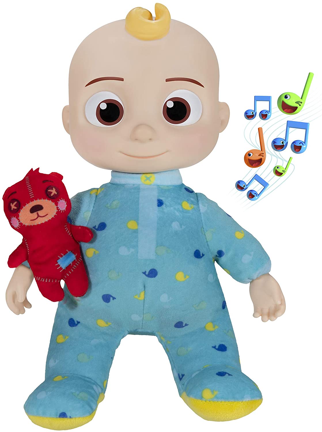 Акция на М’яка іграшка CoComelon Roto Plush Bedtime Джей Джей (CMW0016) от Будинок іграшок