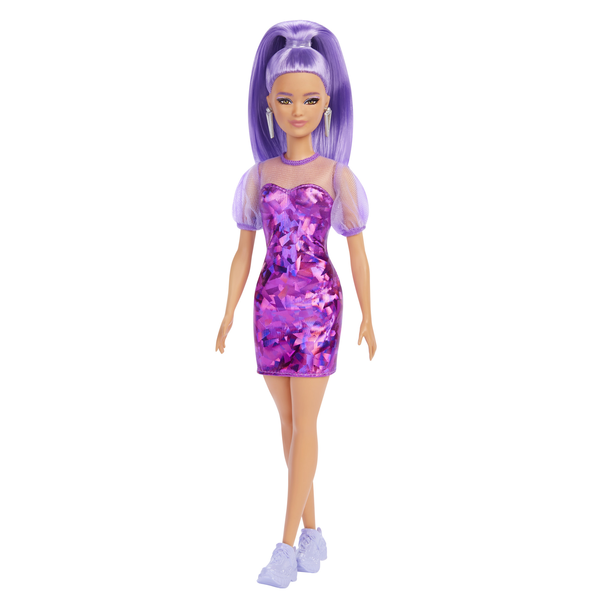 

Лялька Barbie Модниця у фіолетових відтінках (HBV12)