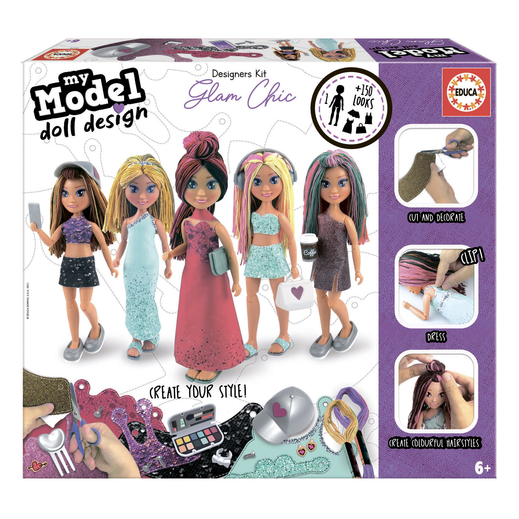 

Набір для творчості EDUCA My model Glam chic (19170)