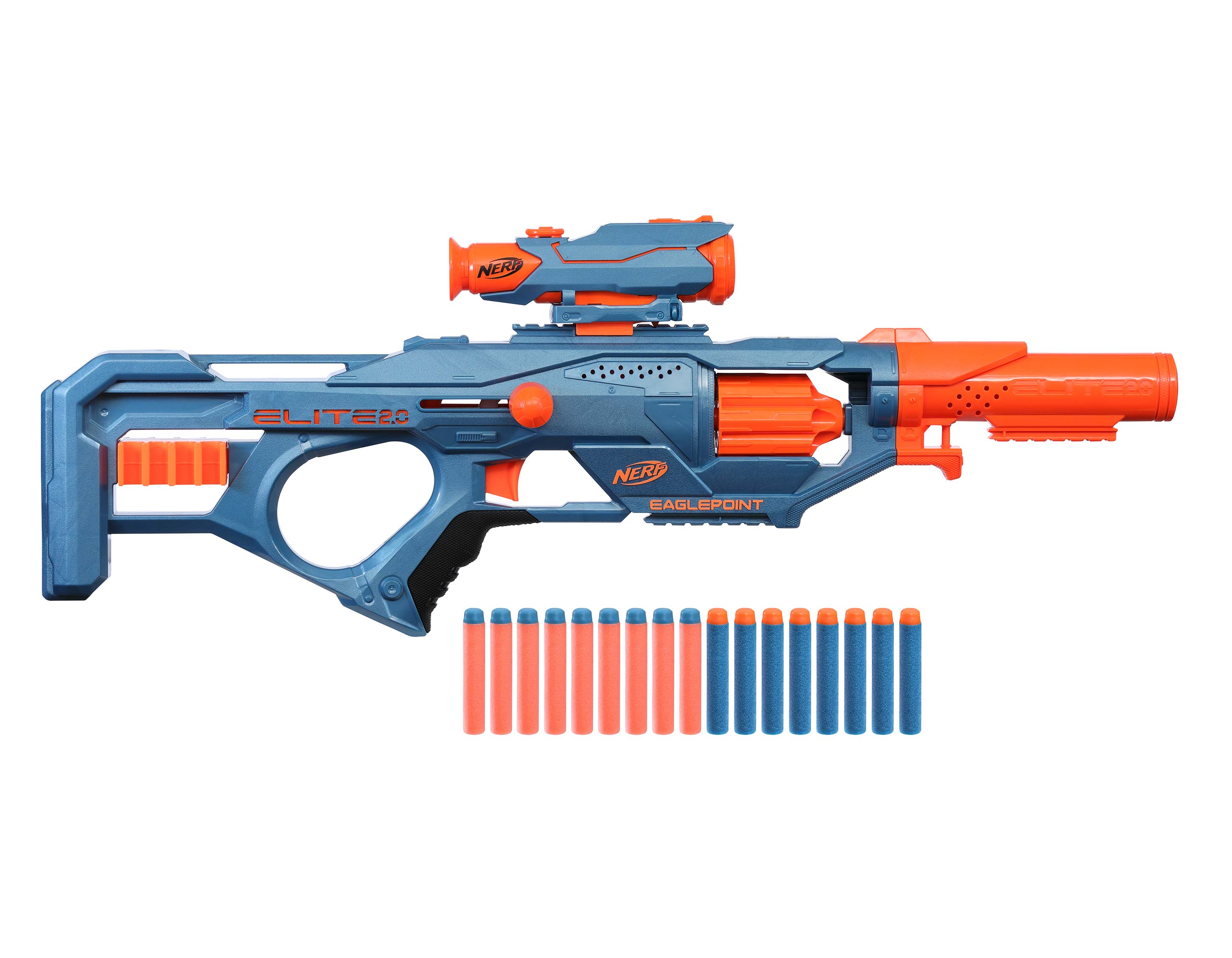 Акція на Бластер іграшковий Nerf Еліт 2.0 EaglePoint RD 8 (F0423) від Будинок іграшок