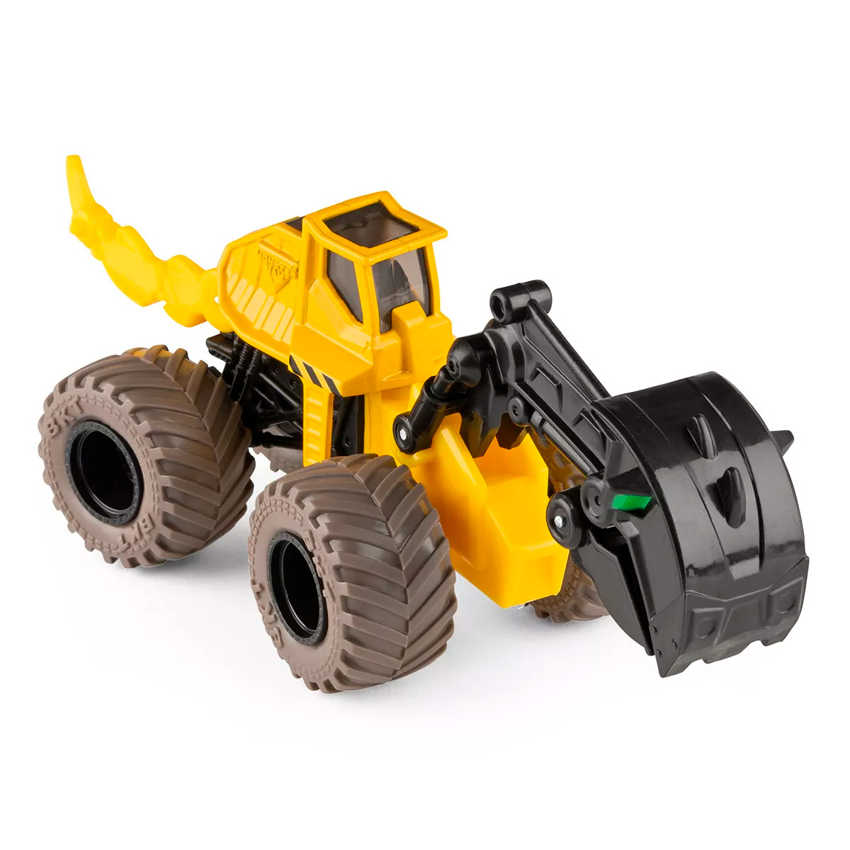 Акція на Машинка Monster Jam Dirt squad Dugg жовтий з чорним 1:64 (6055226-3) від Будинок іграшок