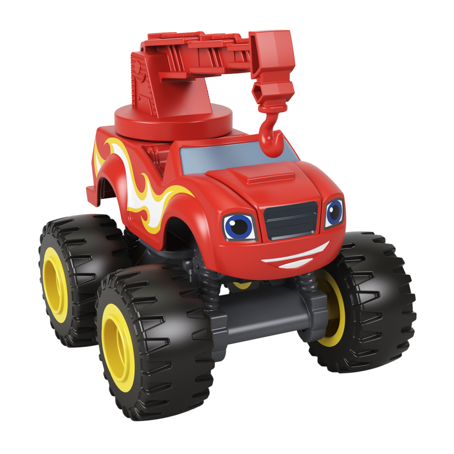 Акція на Машинка Blaze and The monster machines Construction blaze (CGF20/GYD02) від Будинок іграшок