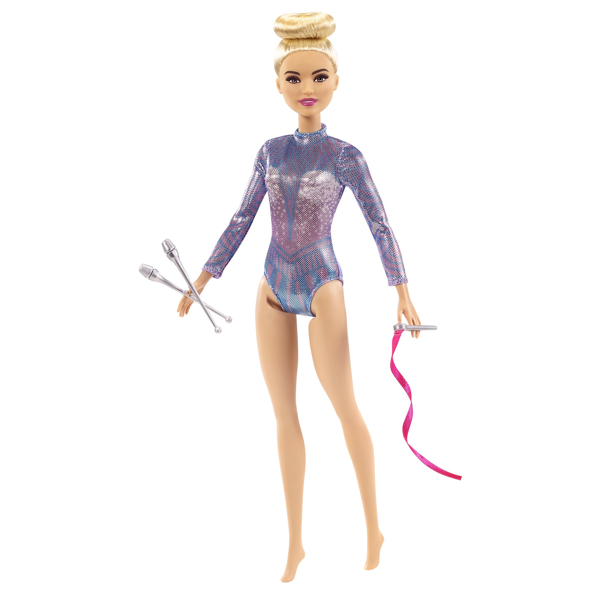 Акция на Лялька Barbie You can be Гімнастка (GTN65) от Будинок іграшок