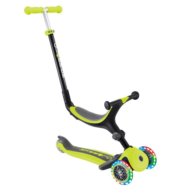 

Самокат Globber Go up Foldable plus зелений 3 в 1 (643-106)